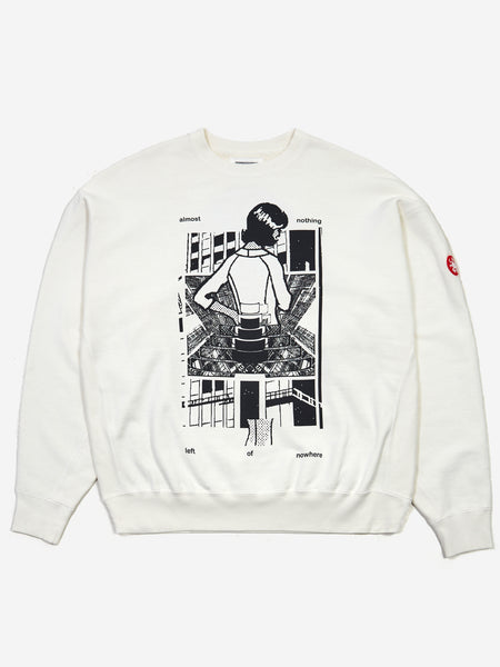 C.E Cav Empt Washed MD Nothing Crew Neck White Goodhood