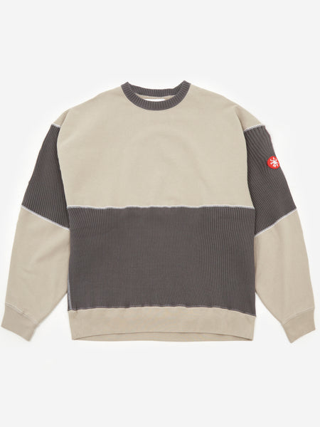 C.E Cav Empt Wide Rib Cut Crew Neck #2 - Grey – Goodhood