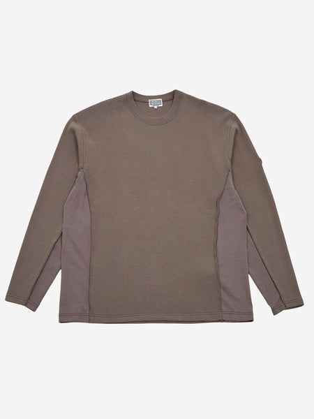 C.E Cav Empt Side Seam Double Knit Long Sleeve - Charcoal