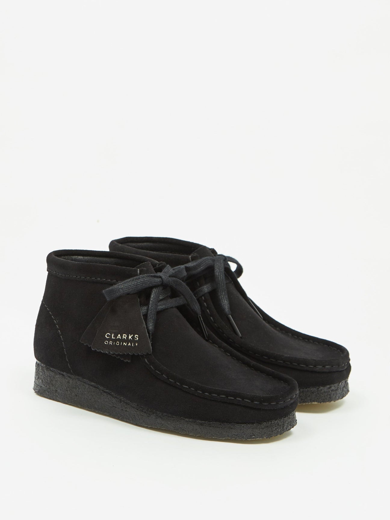 Clarks Originals Men's Wallabee Boot - Classic Suede Leather Ankle Boot, Black, US Size 8 - View #7