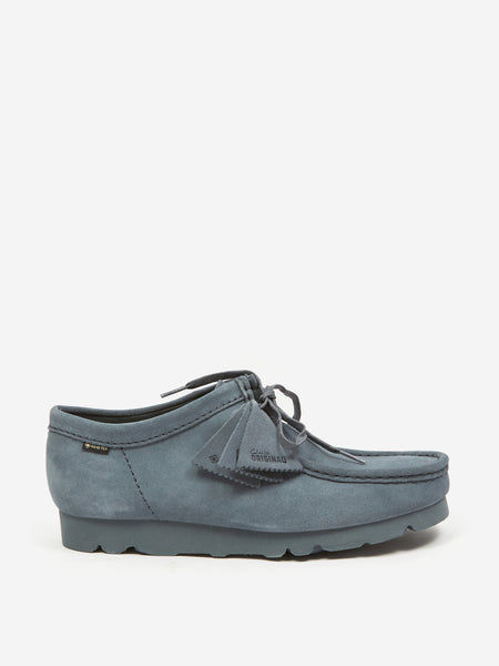 Clarks Originals Wallabee GTX - Blue/Grey Sde – Goodhood