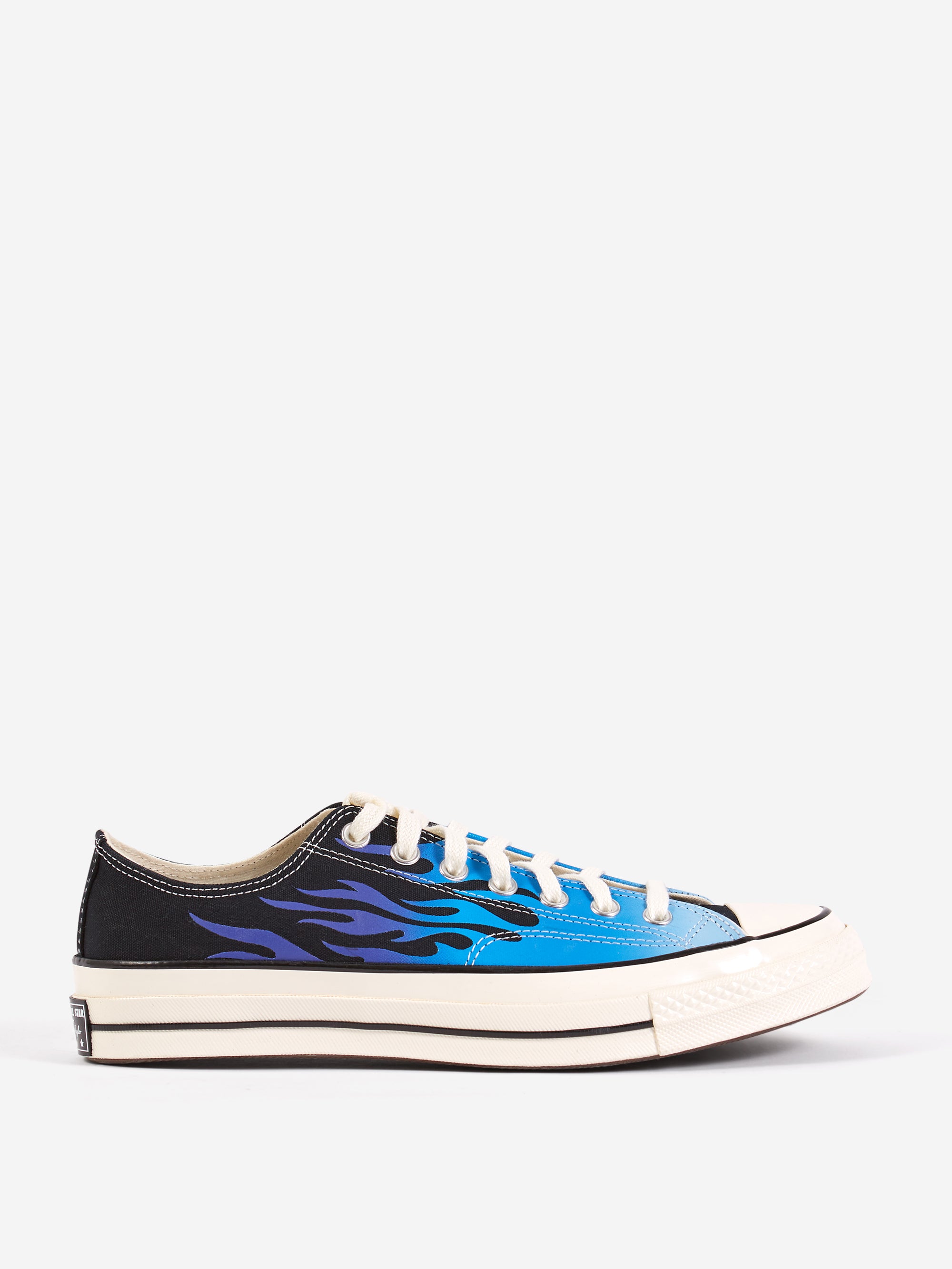 Converse Chuck 70 Fire Low - Black/Blue IT/Cobalt – Goodhood