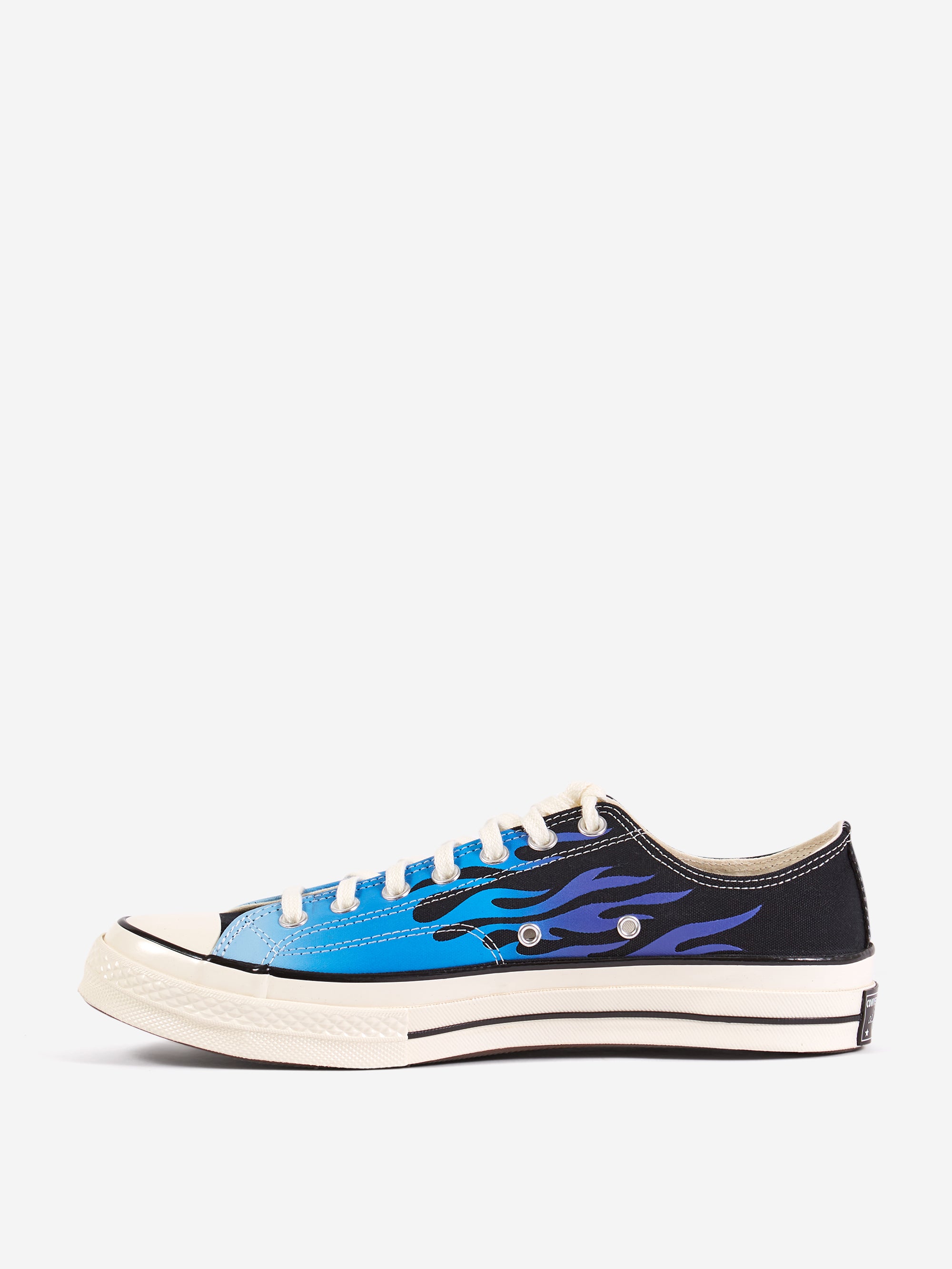 Converse Chuck 70 Fire Low - Black/Blue IT/Cobalt – Goodhood