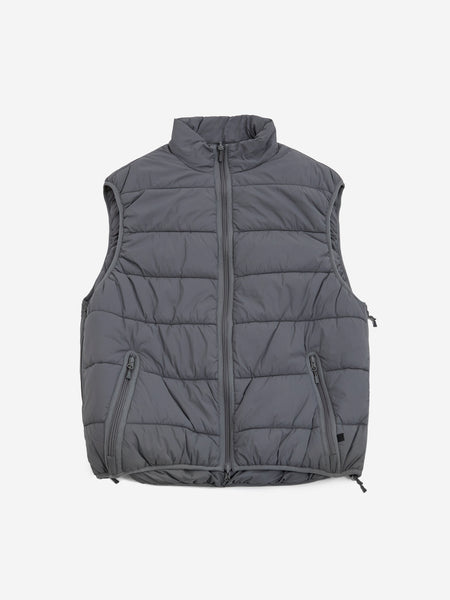 DAIWA PIER39／TECH REVERSIBLE VEST DAIWA PIER39 Tech Reversible Climbers Puff Vest - Light Grey