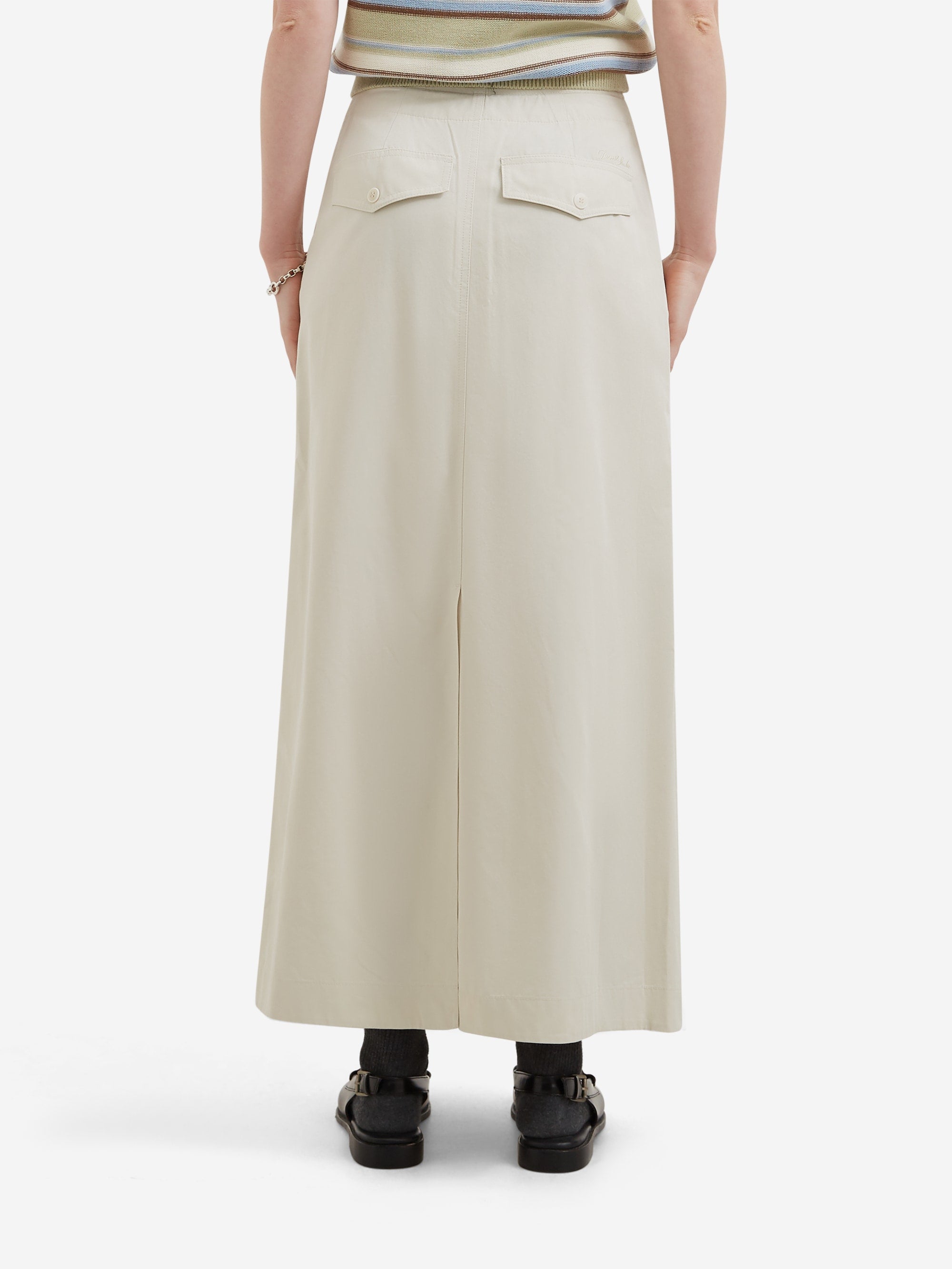 Dunst A-Line Maxi Skirt - Ivory – Goodhood