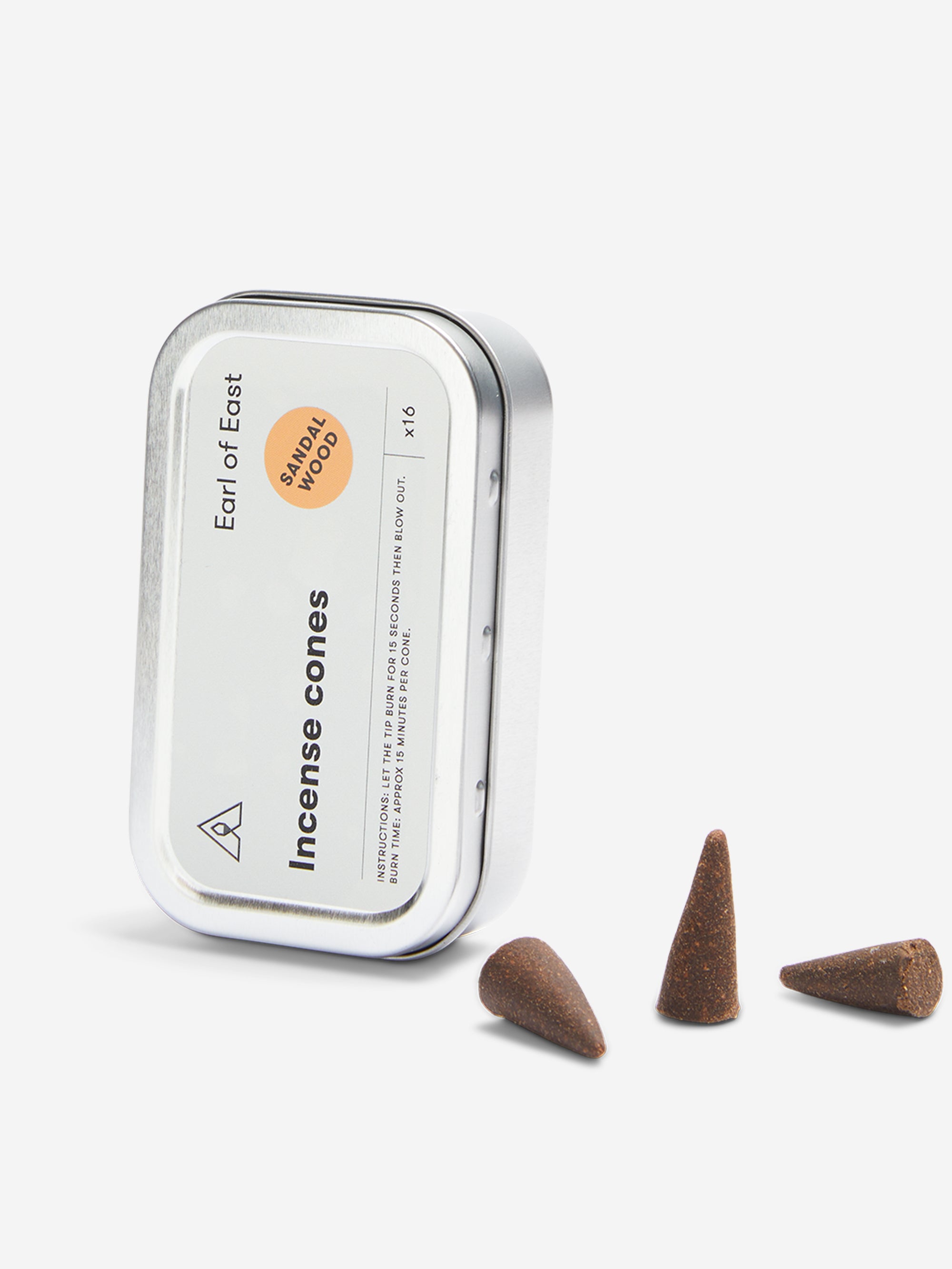 Earl Of East Incense Cones Sandalwood Goodhood