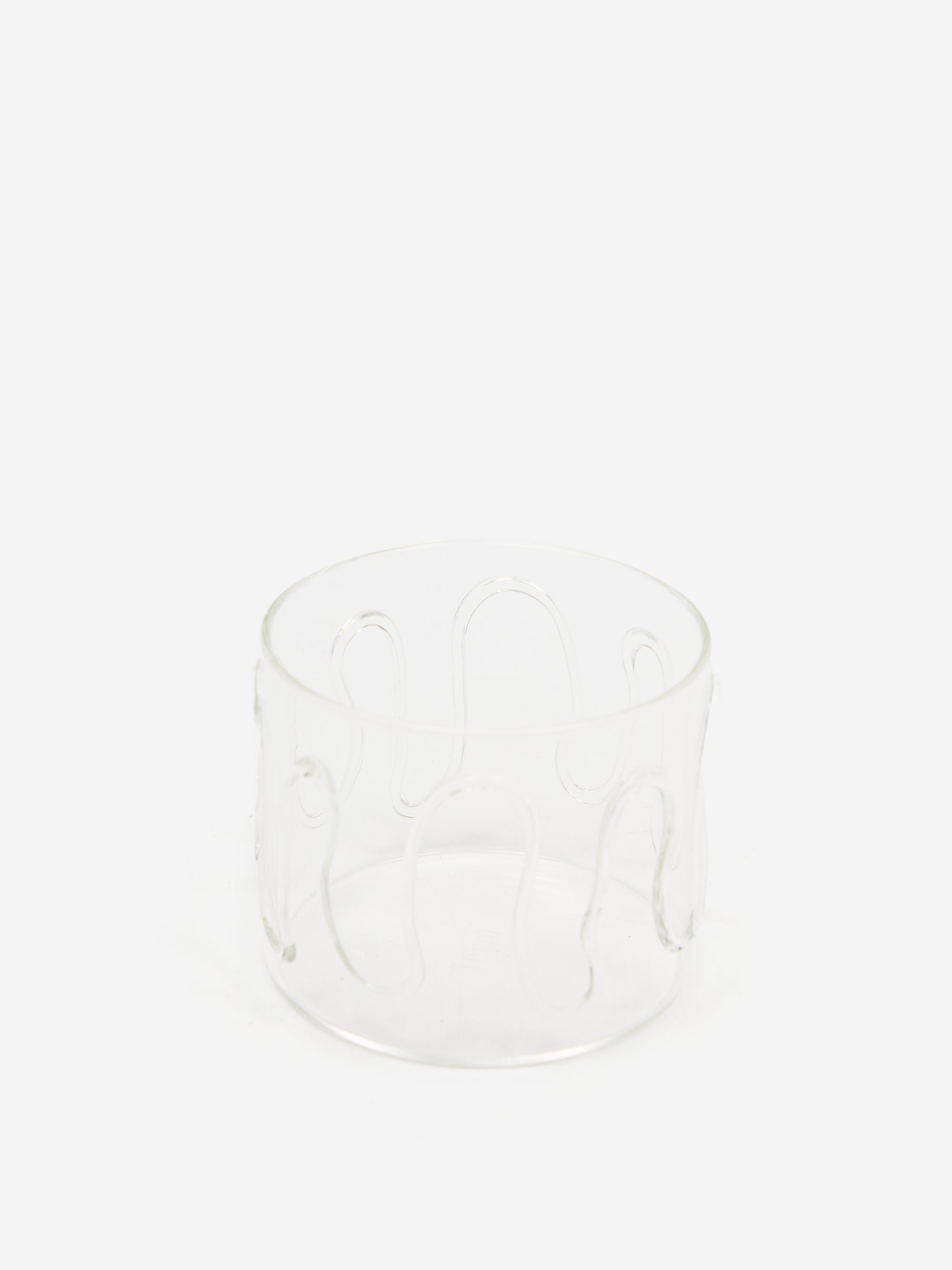 ferm LIVING Doodle Glasses Low Set of 2 - Clear – Goodhood