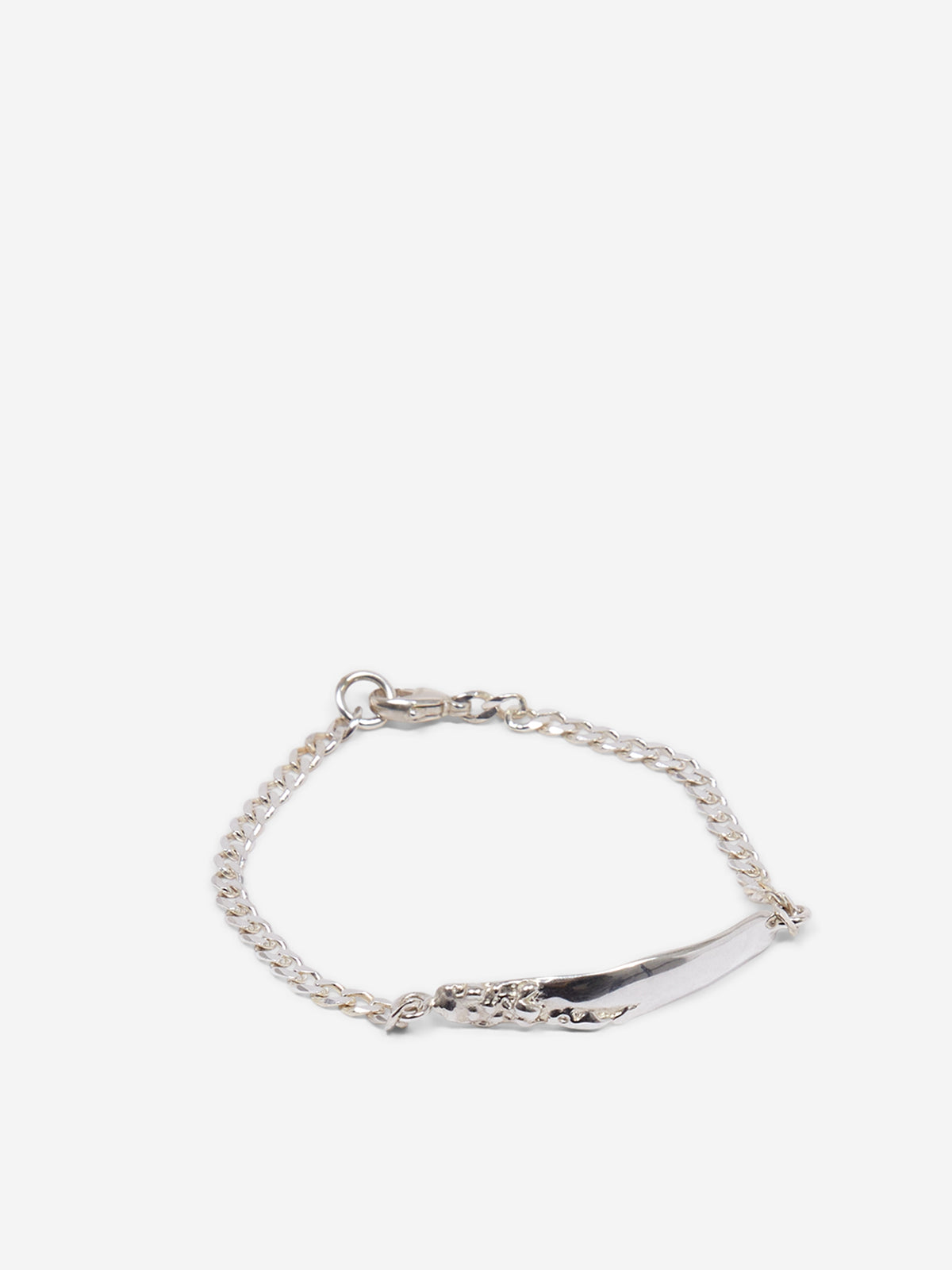 Faris Roca ID Bracelet - Silver – Goodhood