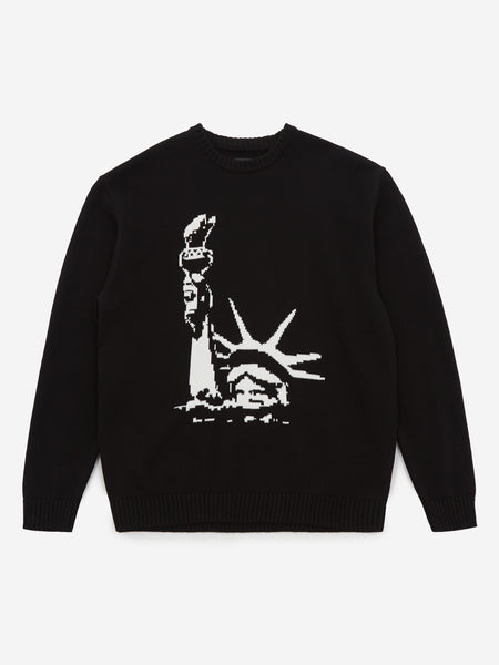 Fucking Awesome Liberty Sweater - Black – Goodhood