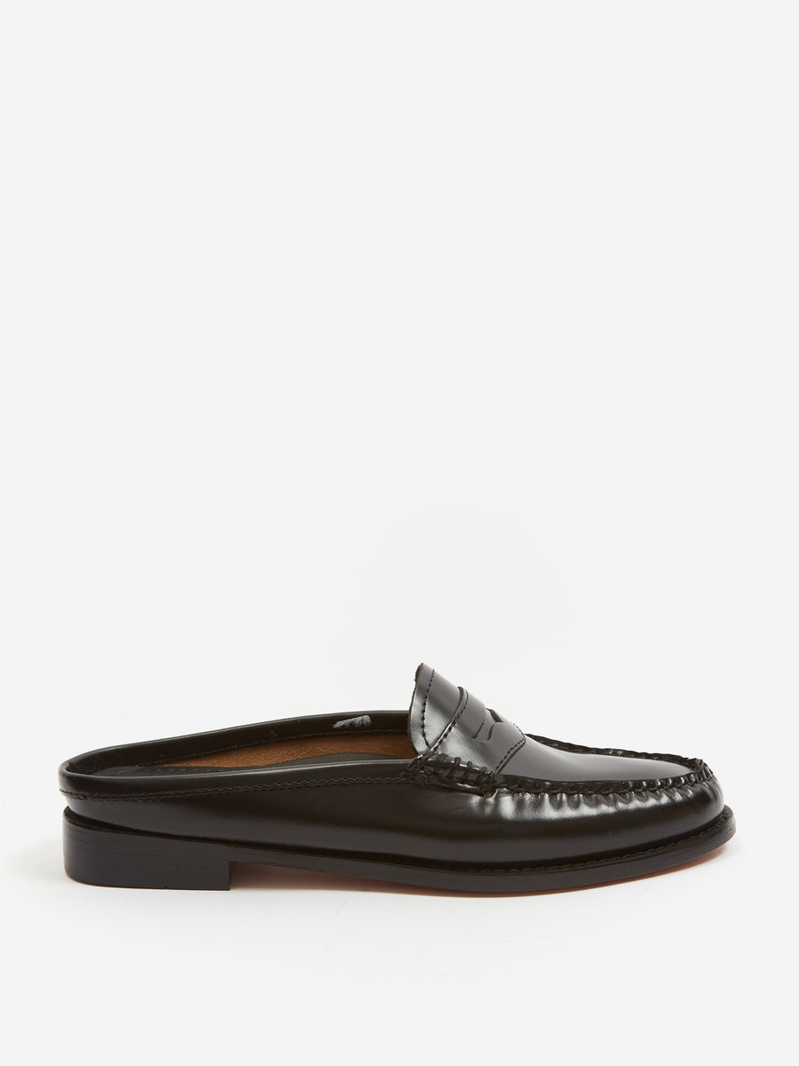 G.H. Bass Weejuns Larson Penny Slides - Black – Goodhood