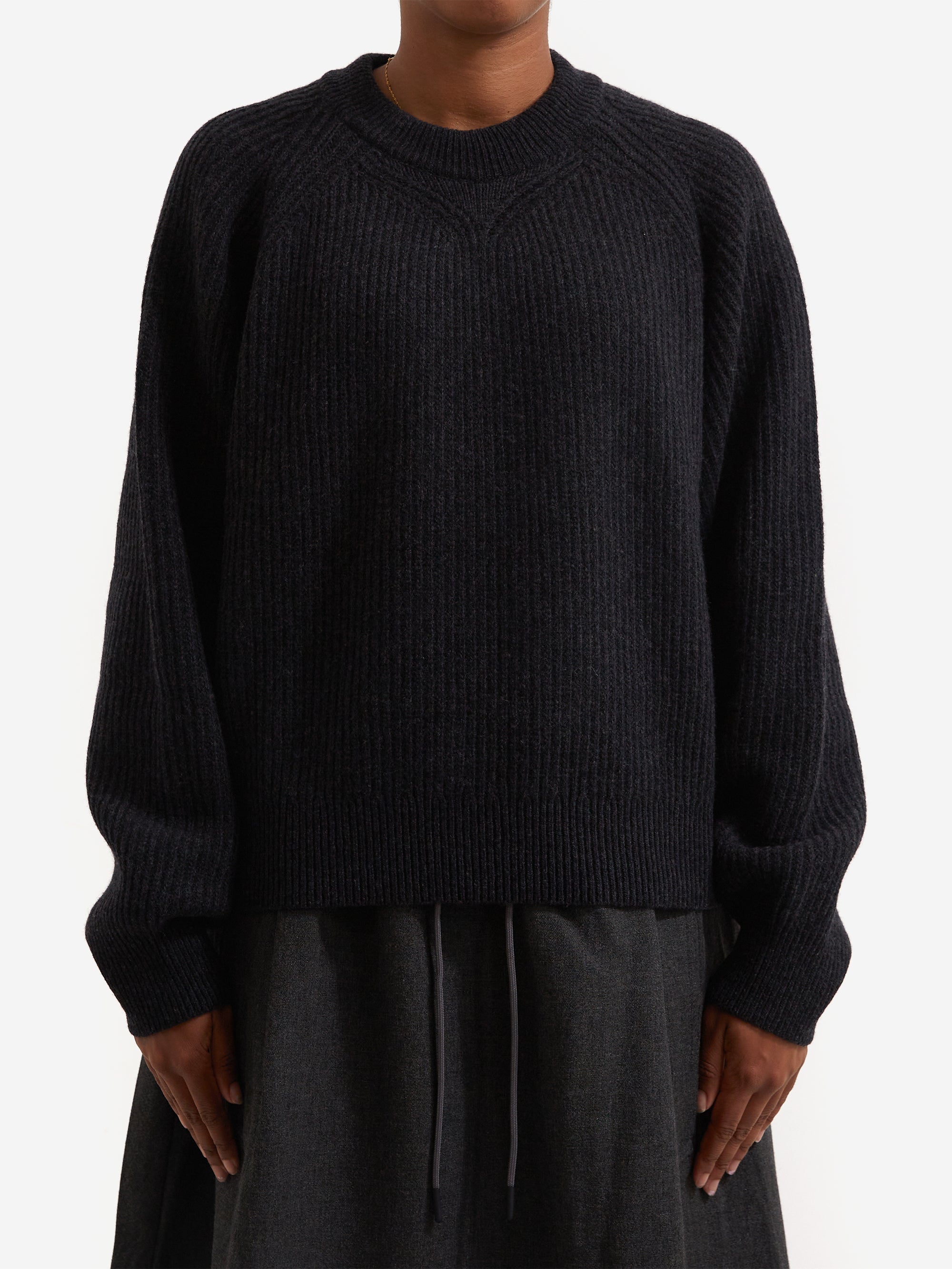 Girls Of Dust Puddle Sweater - Asphalt – Goodhood