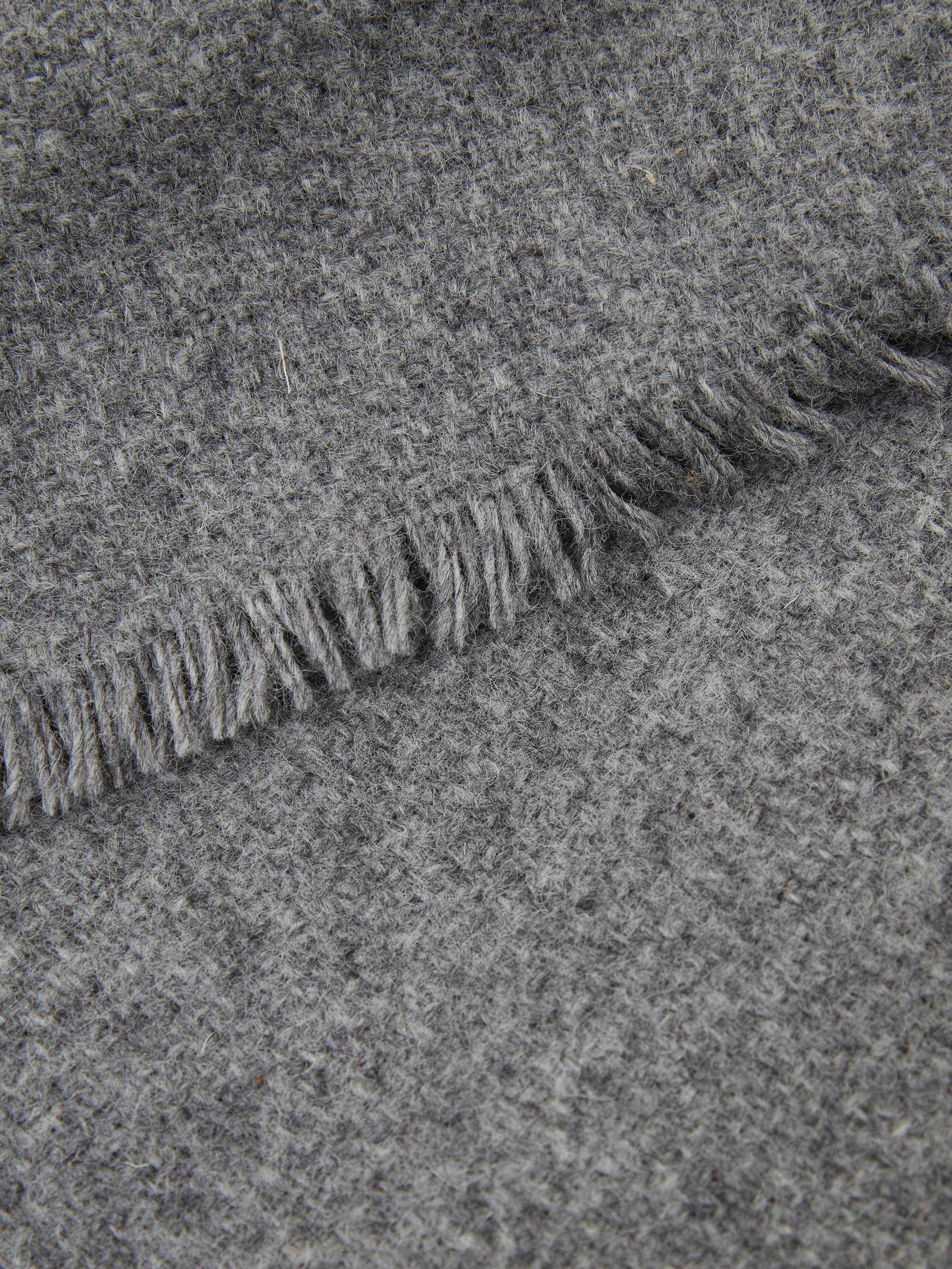 Wool Hay HAY Mono Wool Blanket 130cm x 180cm - Grey Melane – Goodhood