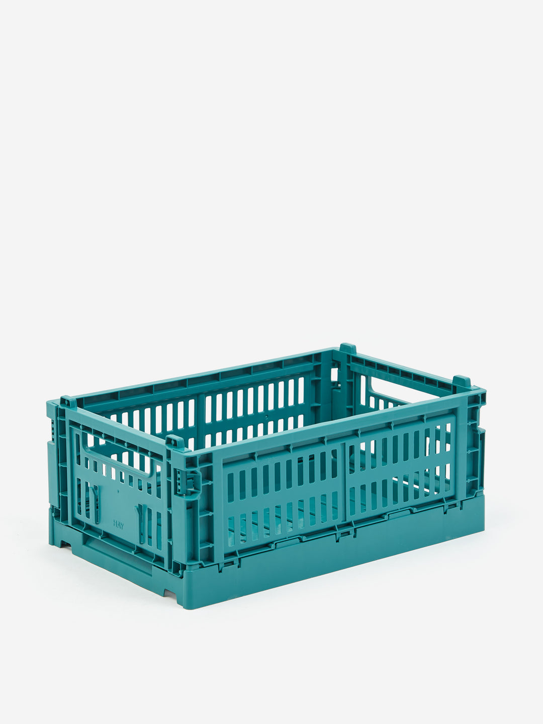 Green Made Crate Rack HAY Recycled Colour Crate - Small - Ocean Green – Goodhood