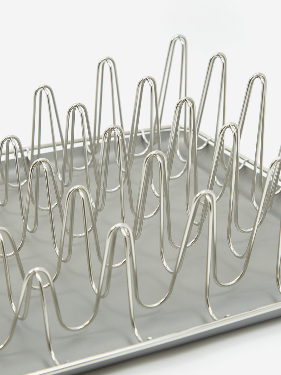 HAY Shortwave Dish Rack - Stainless Steel – Goodhood