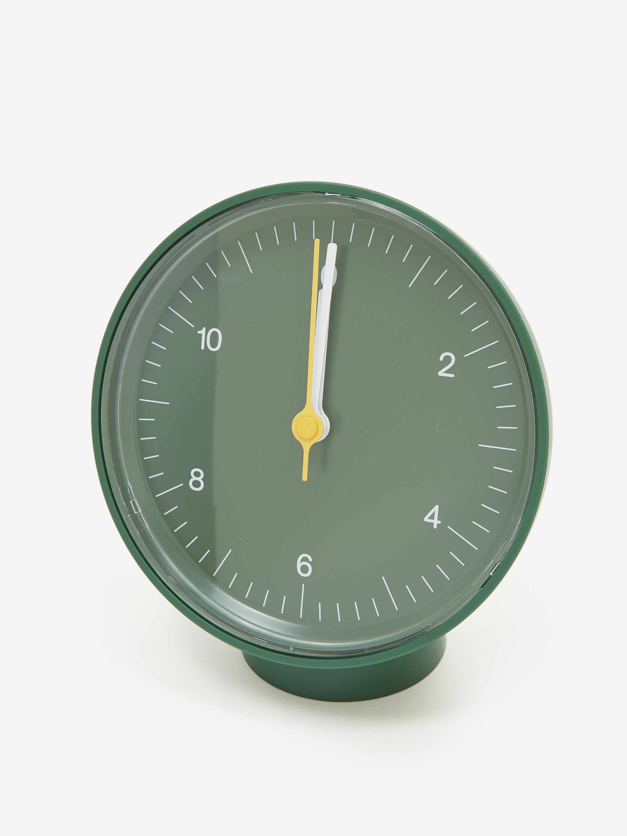 Hay Clock Utility Design HAY Table Clock by Jasper Morrison - Green – Goodhood