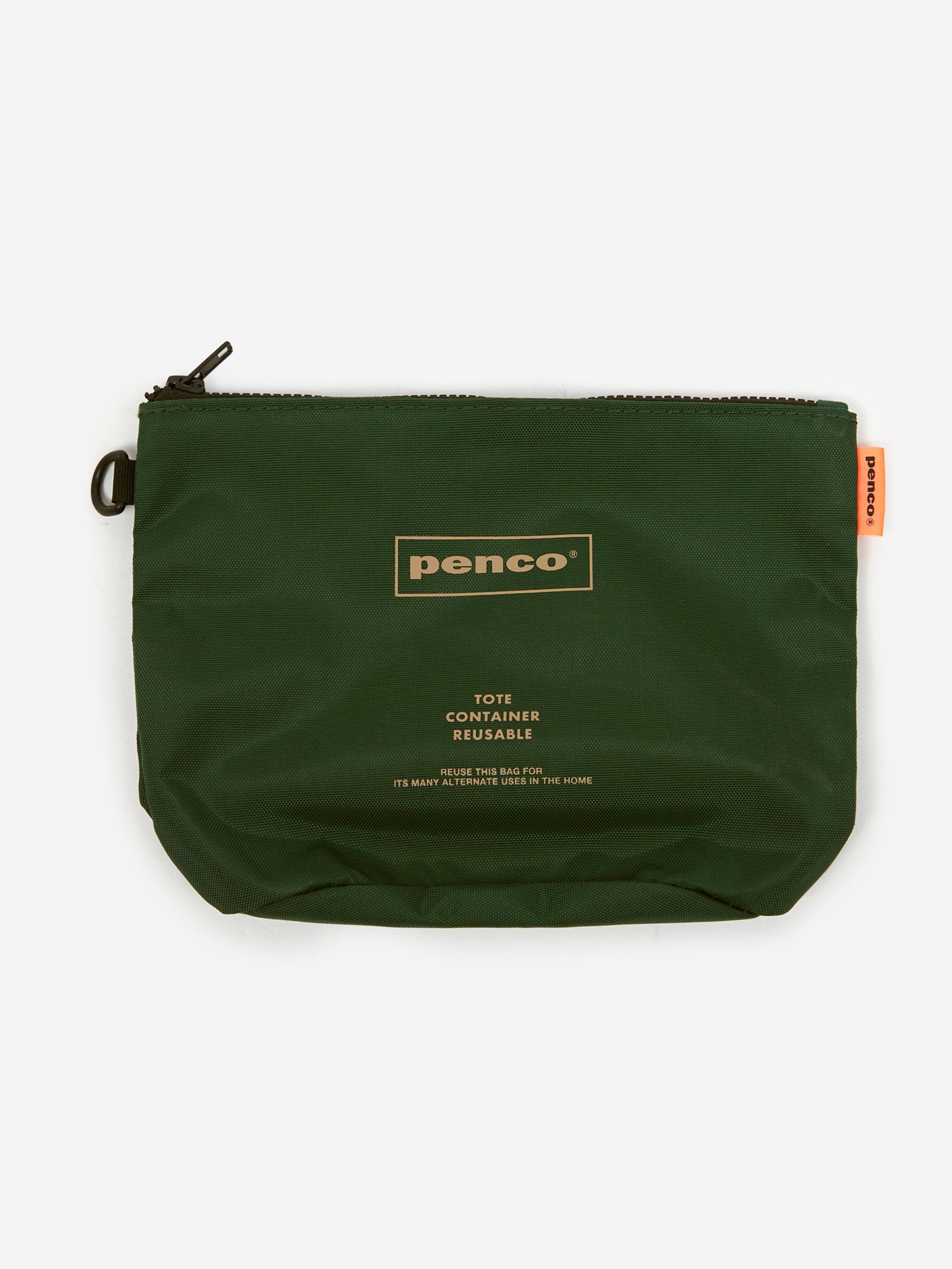 Hightide Penco Bucket Pouch - Dark Green – Goodhood