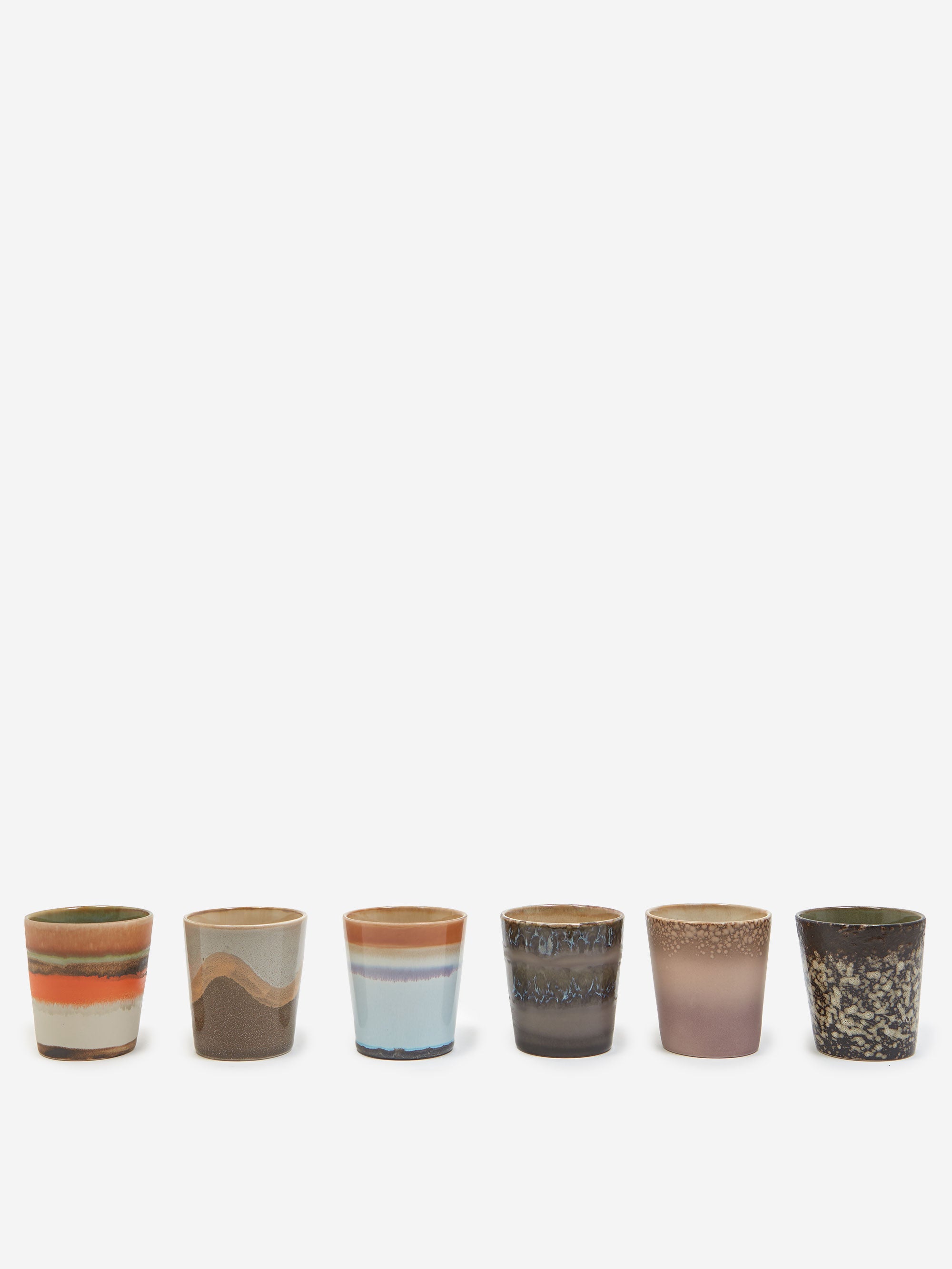 Robert Levi Ceramic Coffee Mug Collection (6 Pack) main image 1