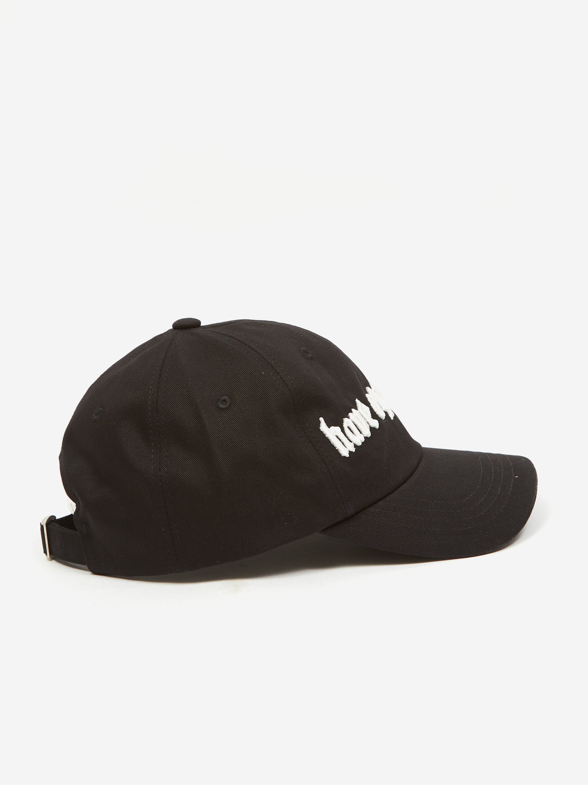 Have A Good Time Old English Logo Cap - Black – Goodhood