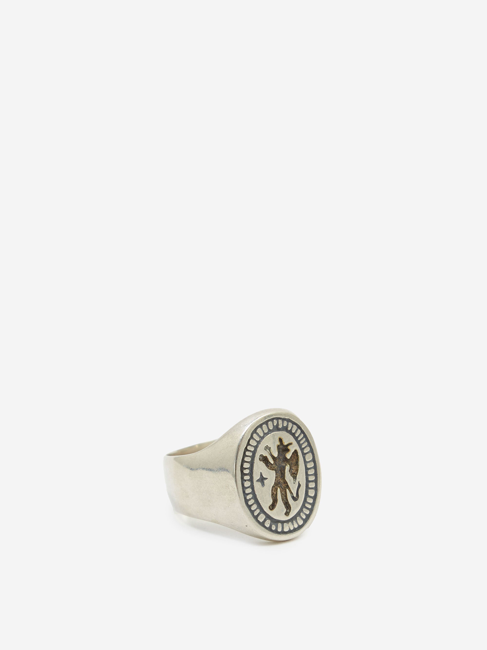 Heresy Demon Ring - Oxidised Silver – Goodhood