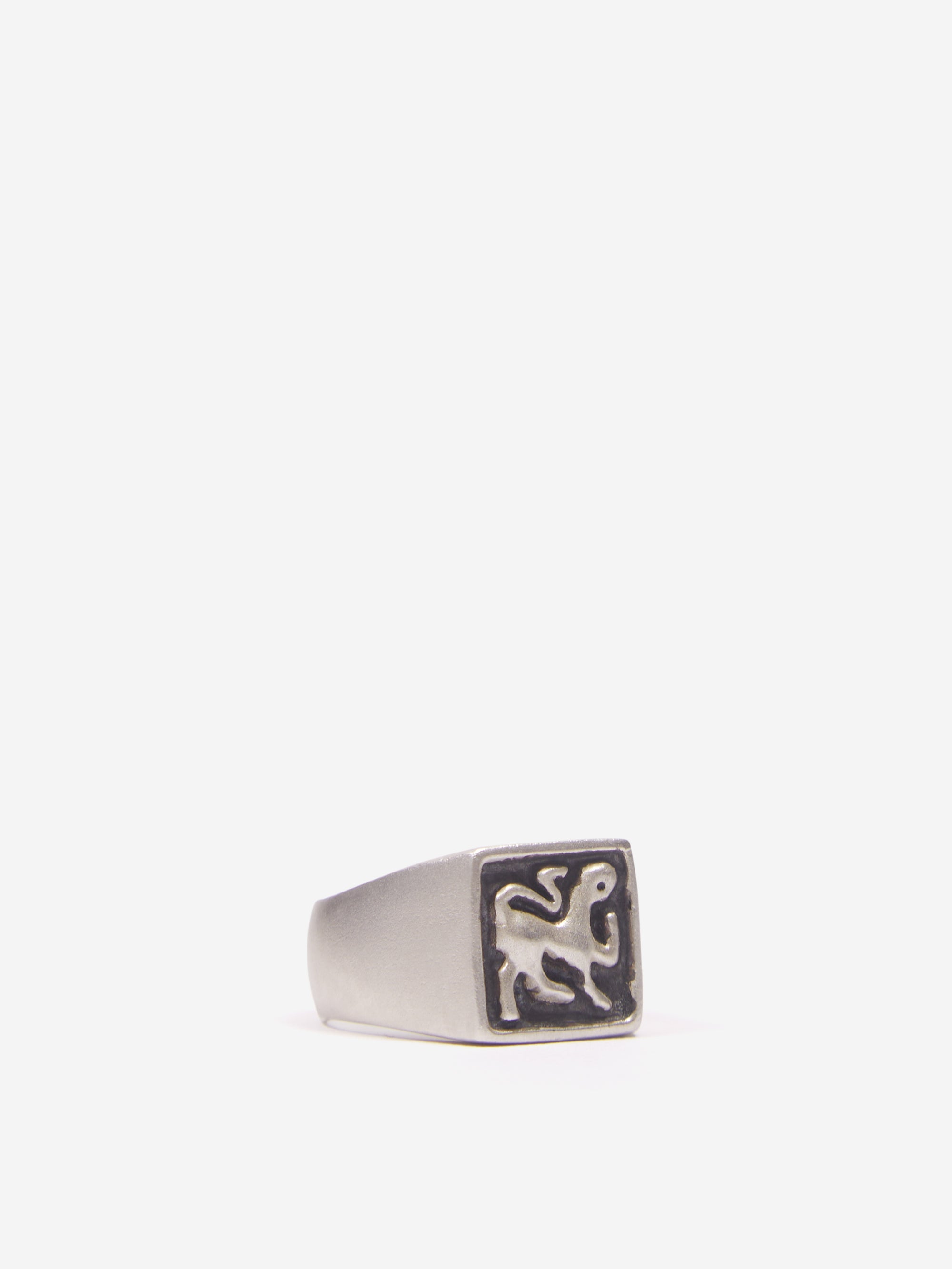 Heresy Strange Beast Ring - Silver