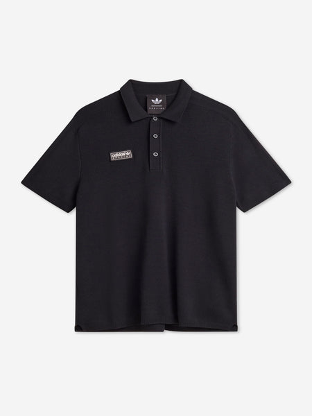 Adidas SPZL Bispham Polo Shirt - Black – Goodhood