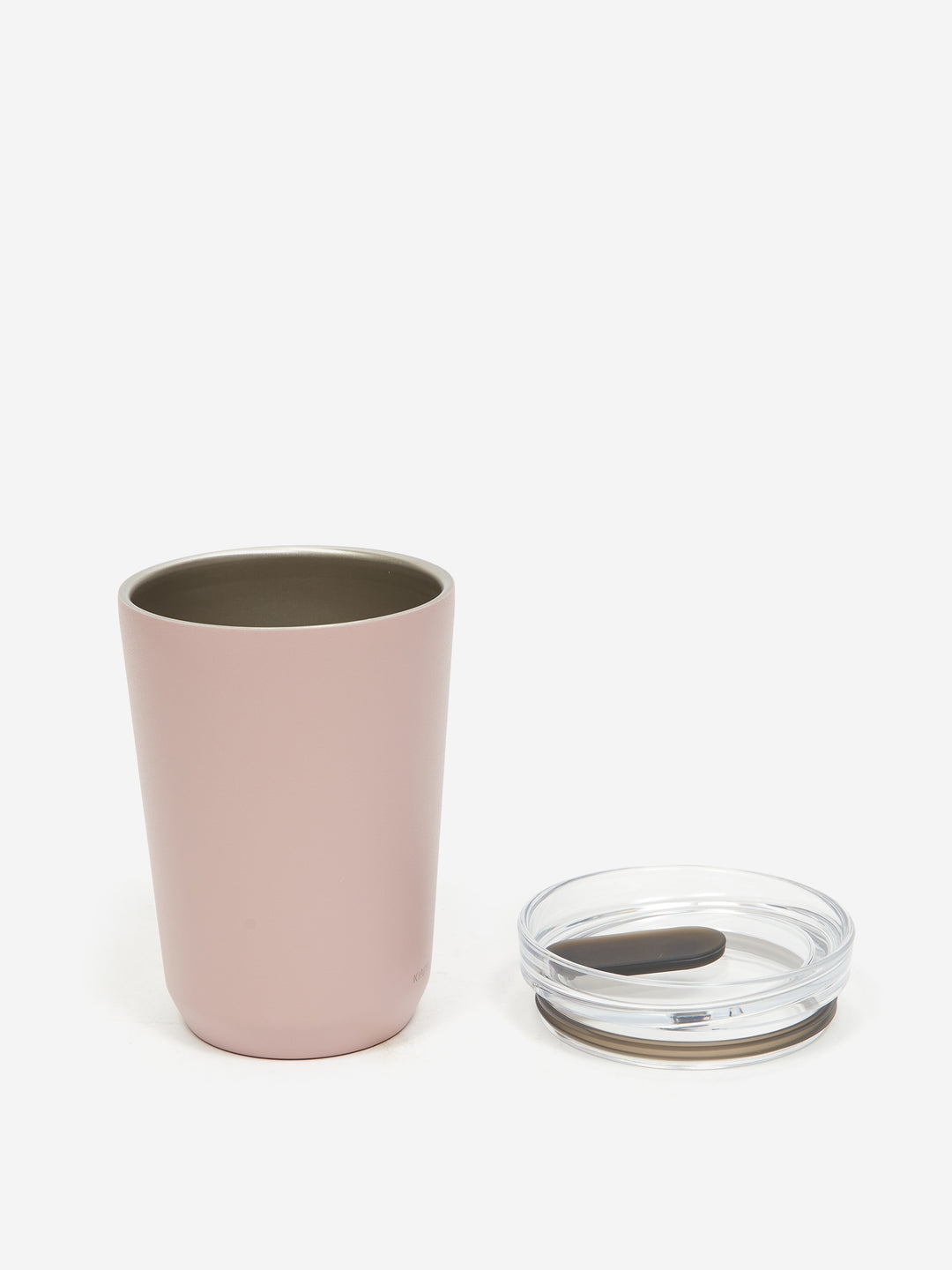 To Go Tumbler 360ml in Black by Kinto
