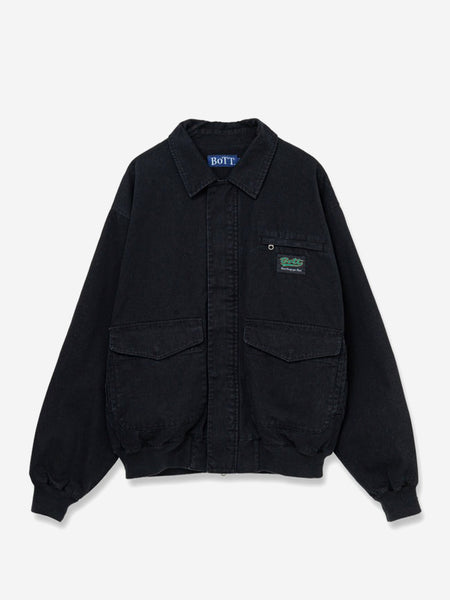 BoTT Canvas Work Jacket - Black – Goodhood
