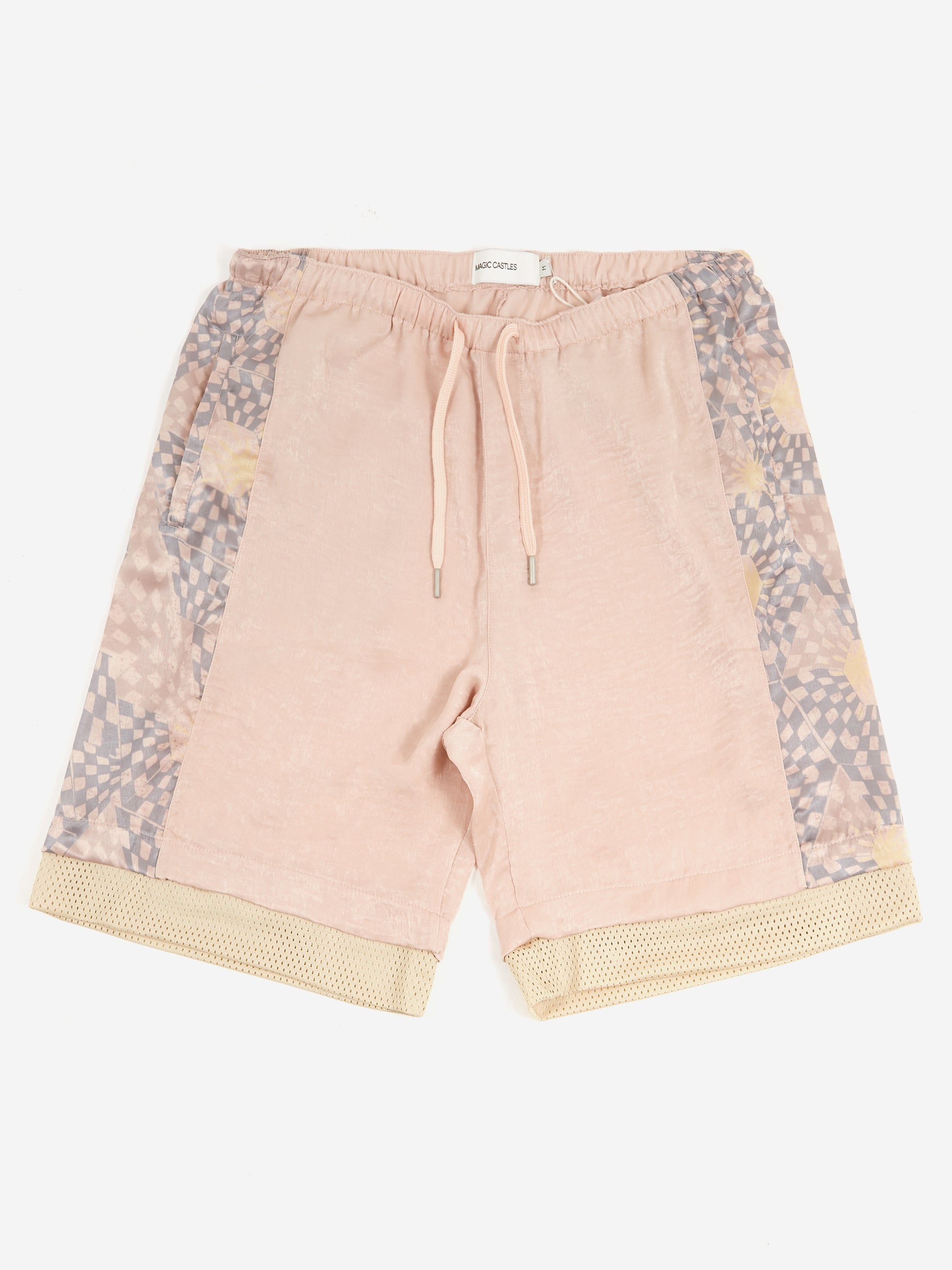 Magic Castles Double Layer Shorts - Warped Lester Print – Goodhood