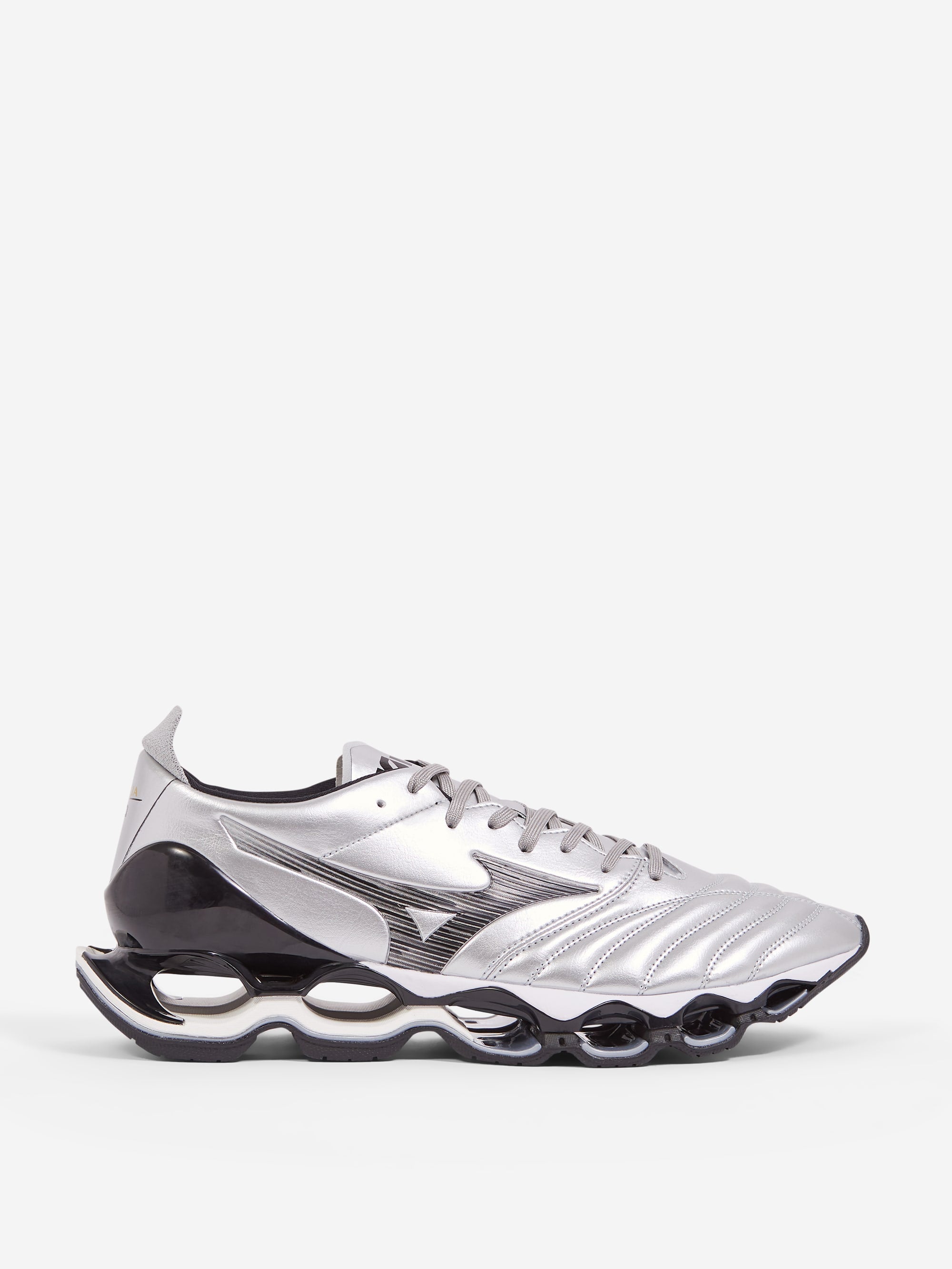 Mizuno Wave Prophecy Morelia Neo - Silver/Black – Goodhood