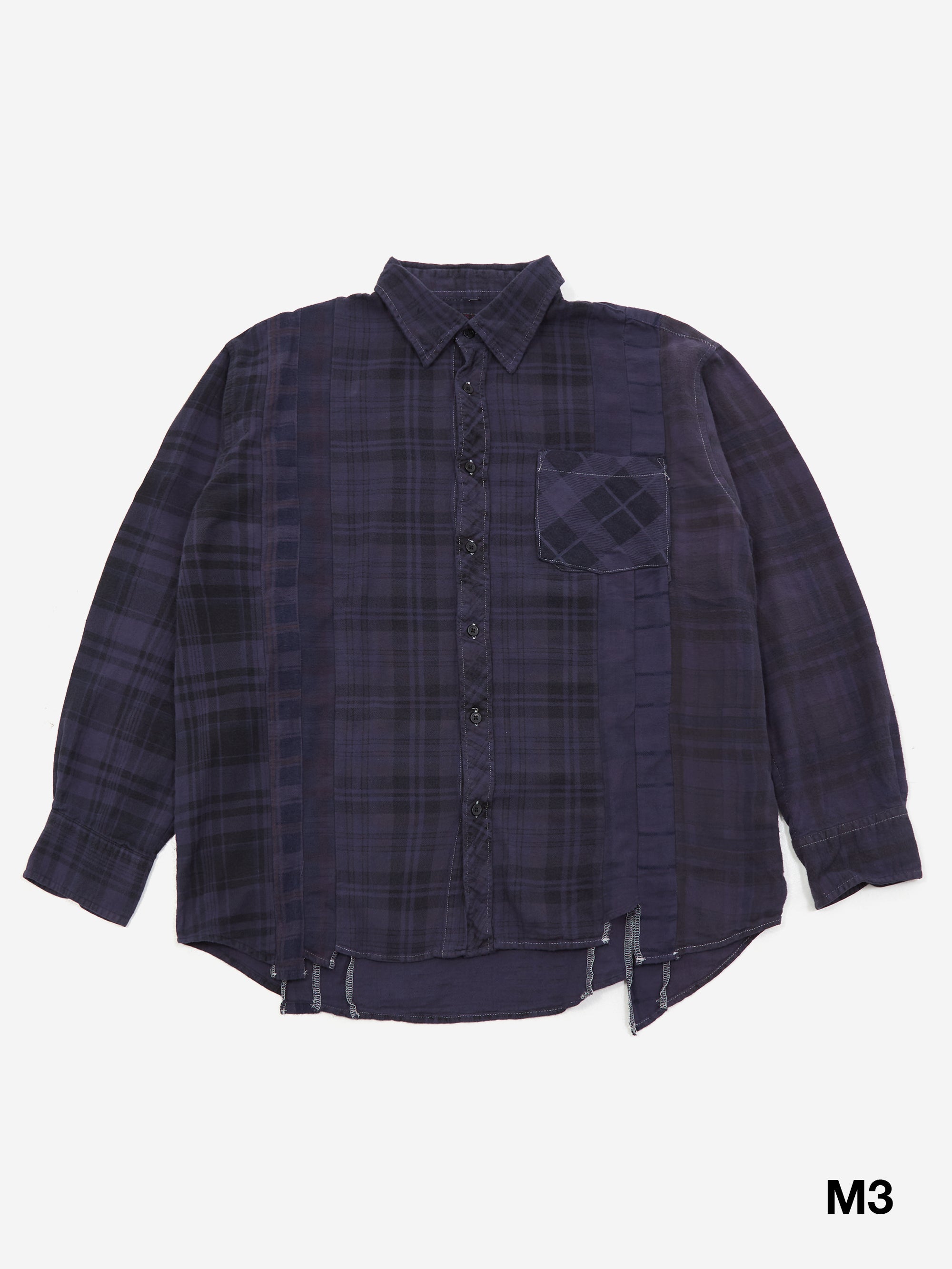 Needles Rebuild 7 Cuts Flannel Shirt / Over Dye - Assorted – Goodhood