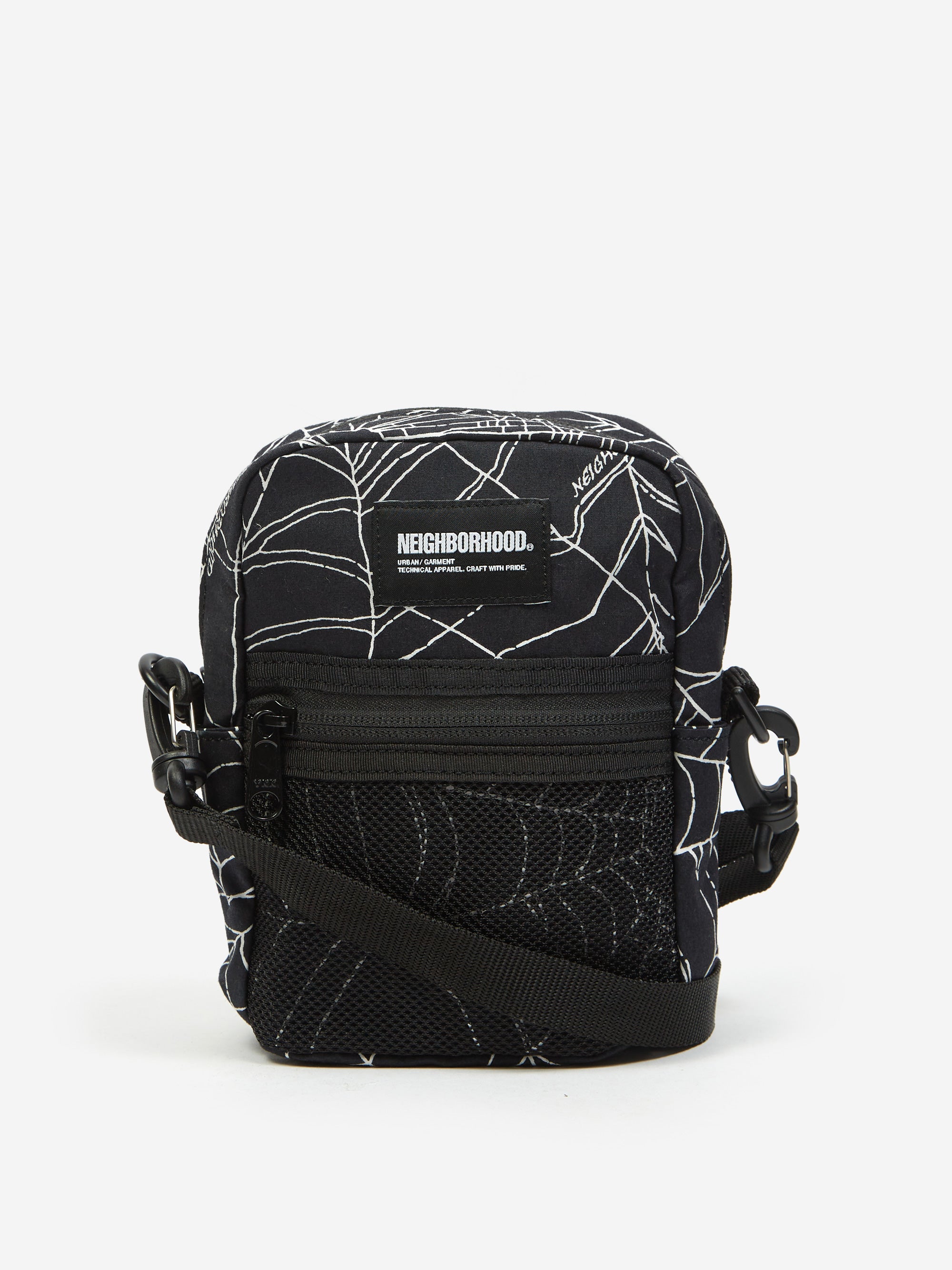 NEIGHBORHOOD SPIDERWEB SHOULDER BAG-