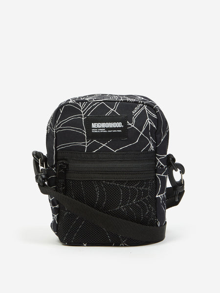 Neighborhood Spiderweb Shoulder Bag - Black – Goodhood