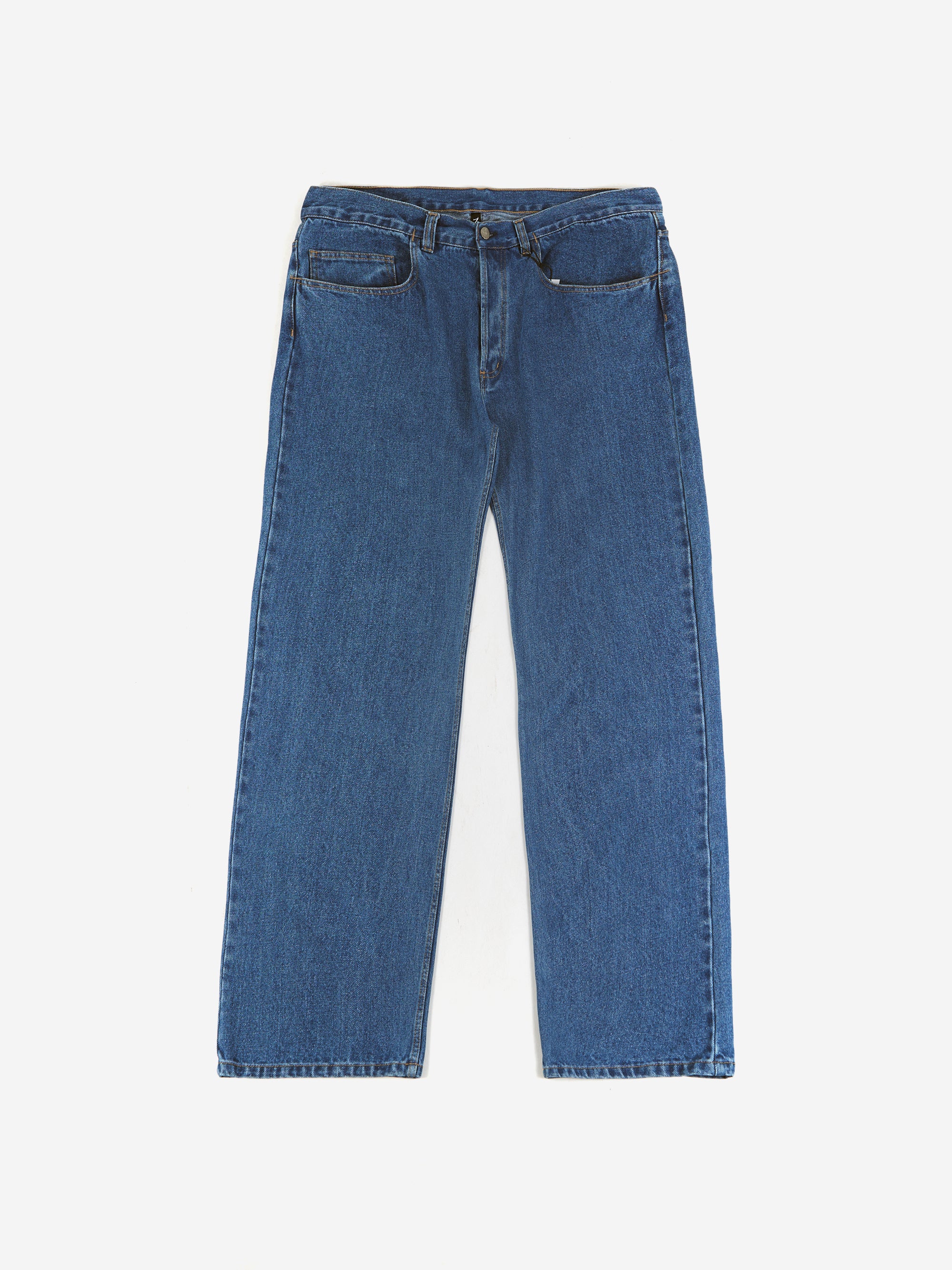 No Problemo Denim Loose Fit Jeans - Blue – Goodhood