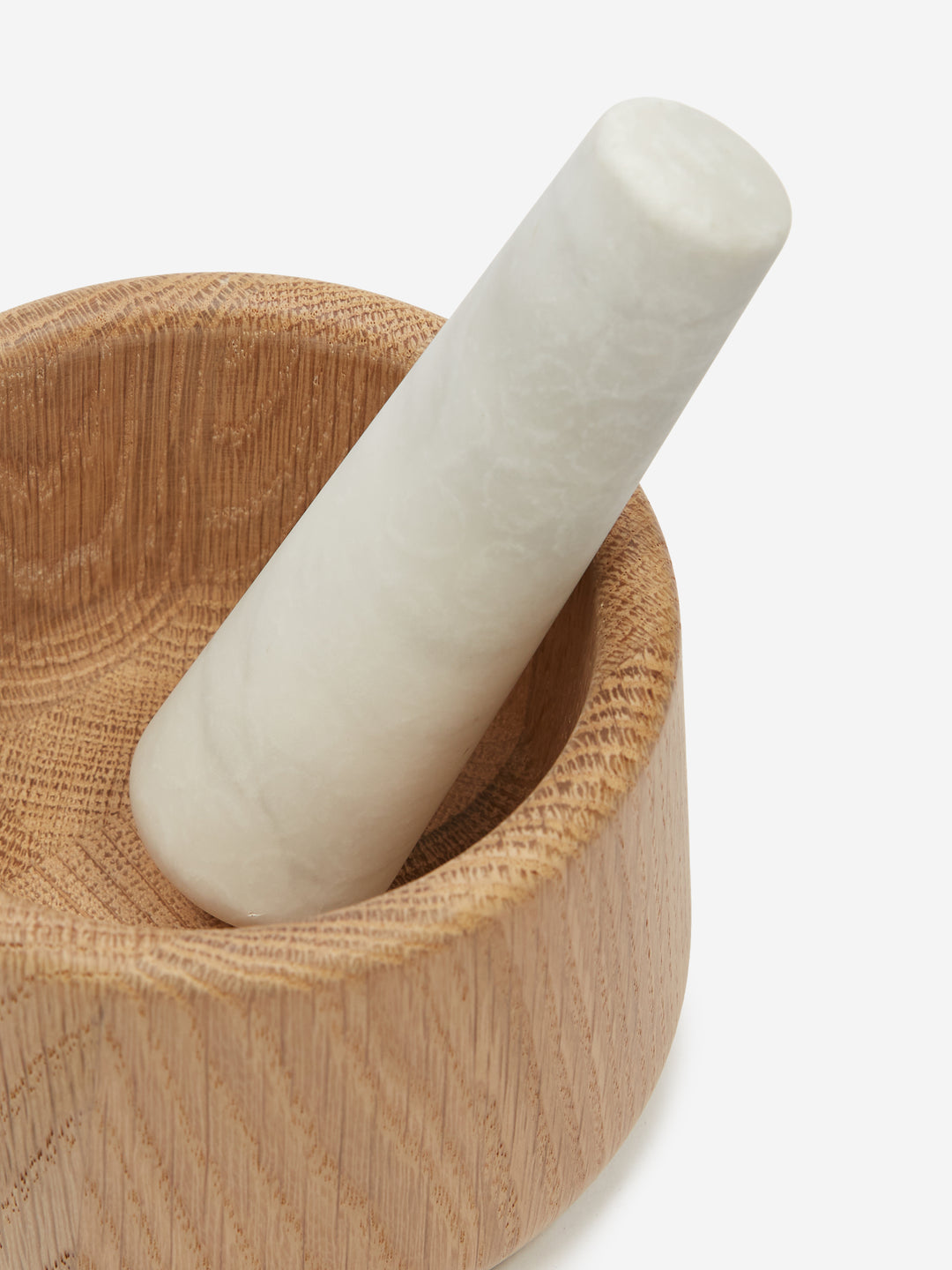 Normann Copenhagen Craft Mortar & Pestle White Goodhood