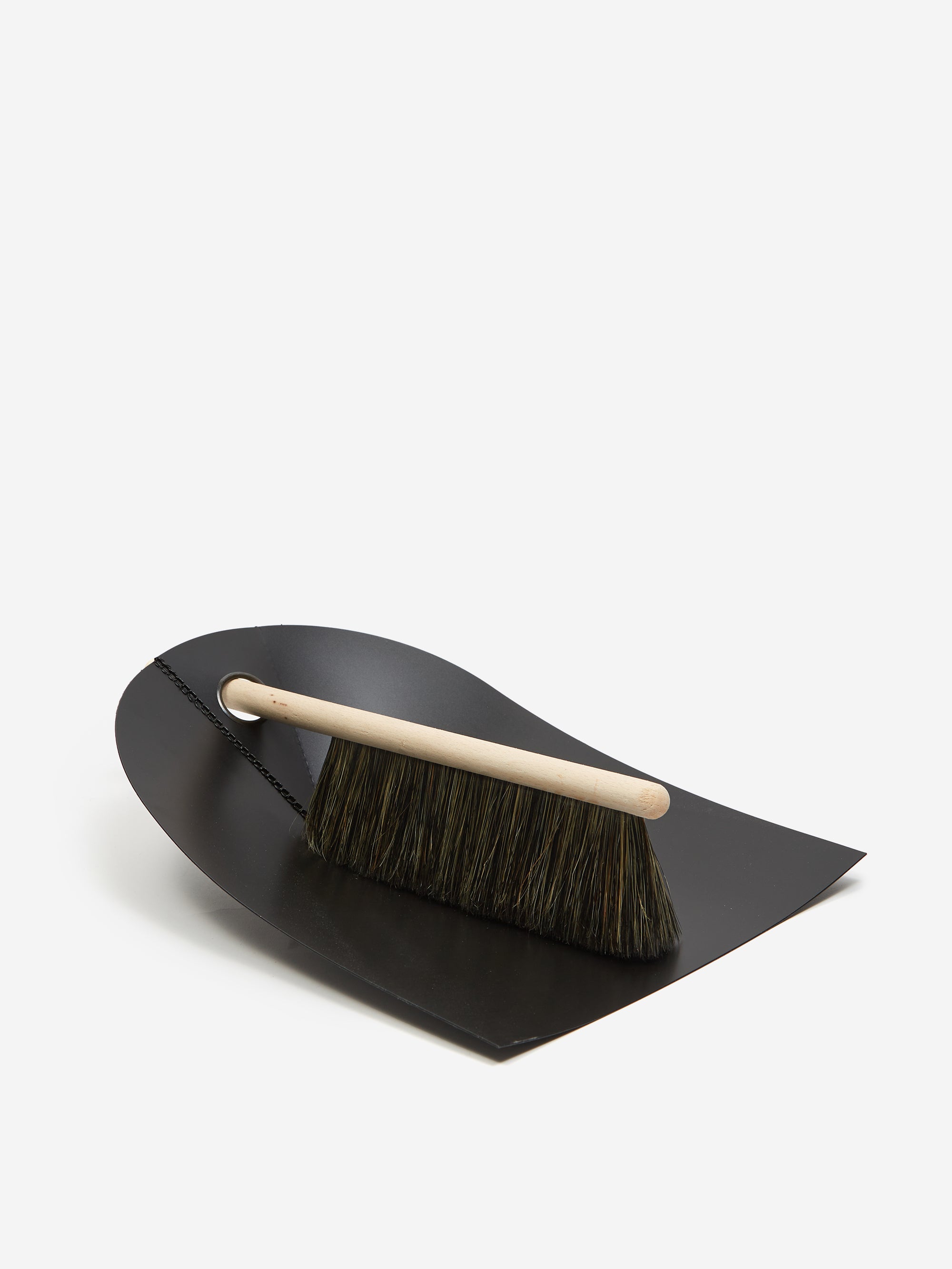 Normann Copenhagen Dustpan & Broom Black Goodhood
