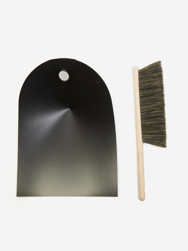 Normann Copenhagen Dustpan & Broom Black Goodhood