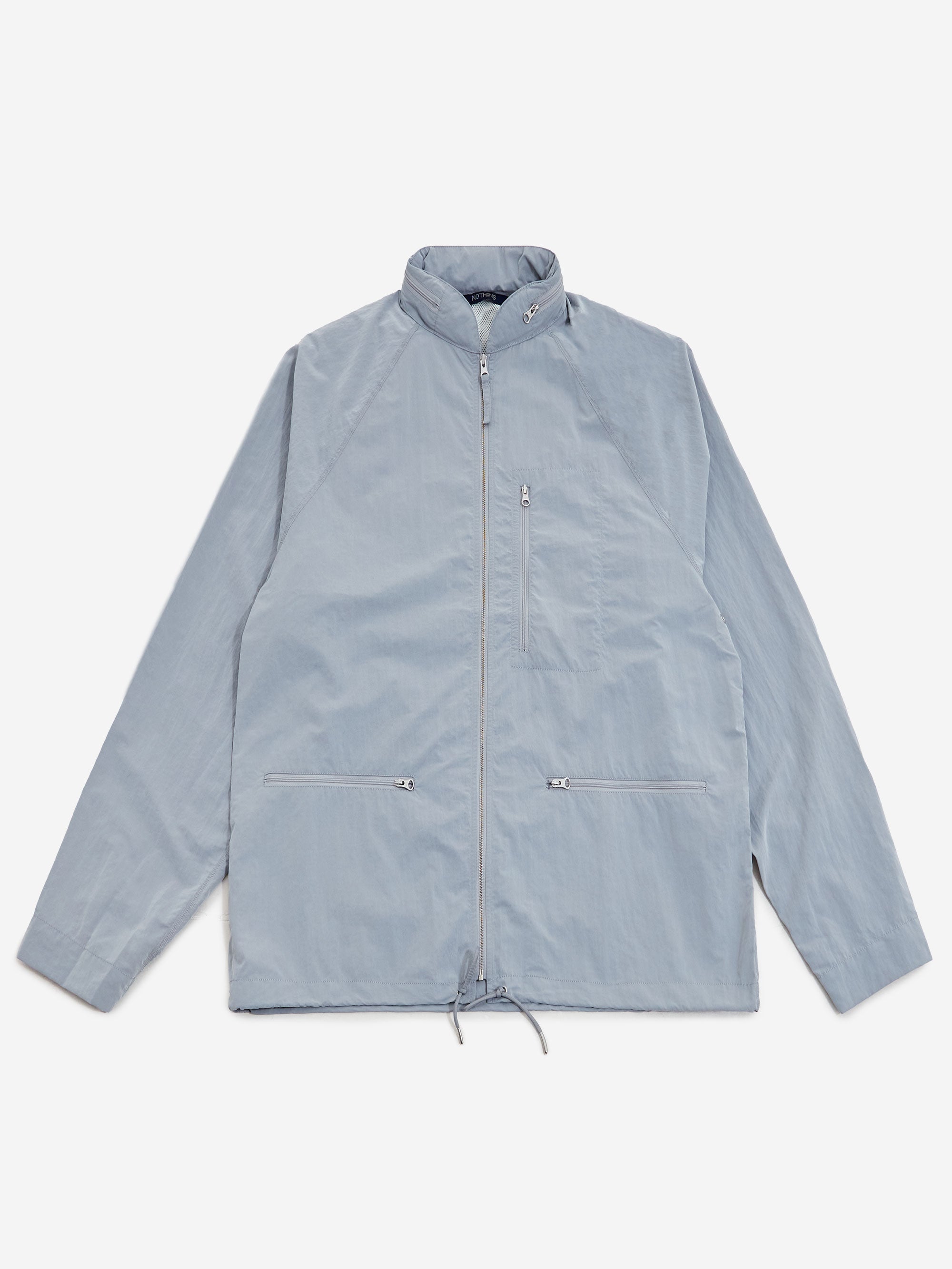 Nothing Ripstop Tracksuit Jacket - Silver – Goodhood