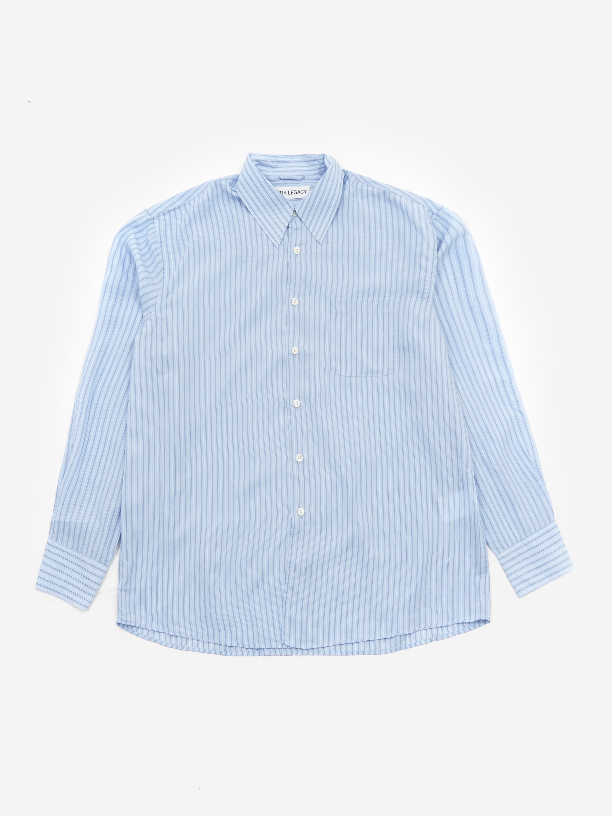 Our Legacy Above Shirt - Flat Corp Floating Tencel – Goodhood