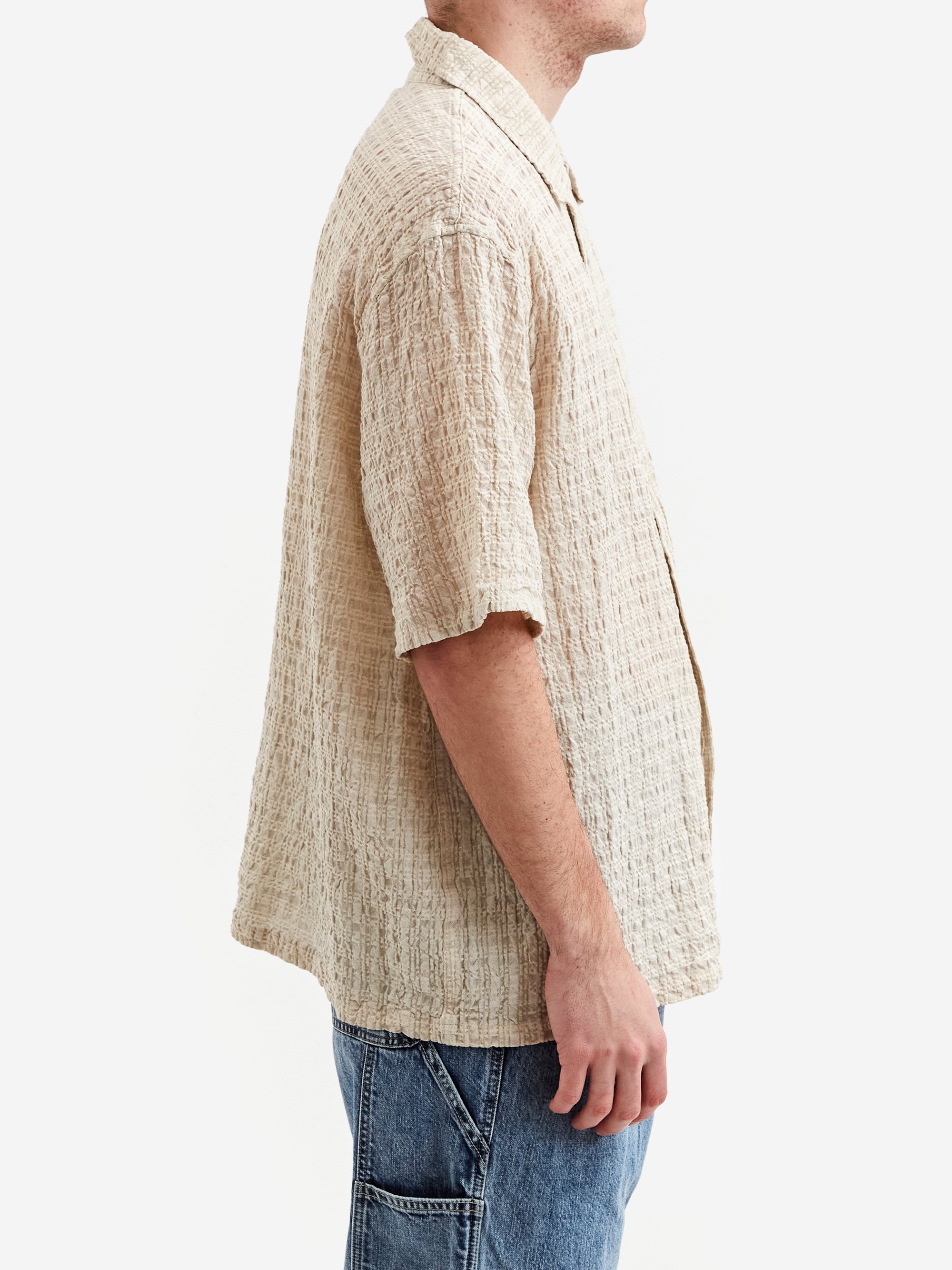 SEERSUCKER BOX FIT SHIRT