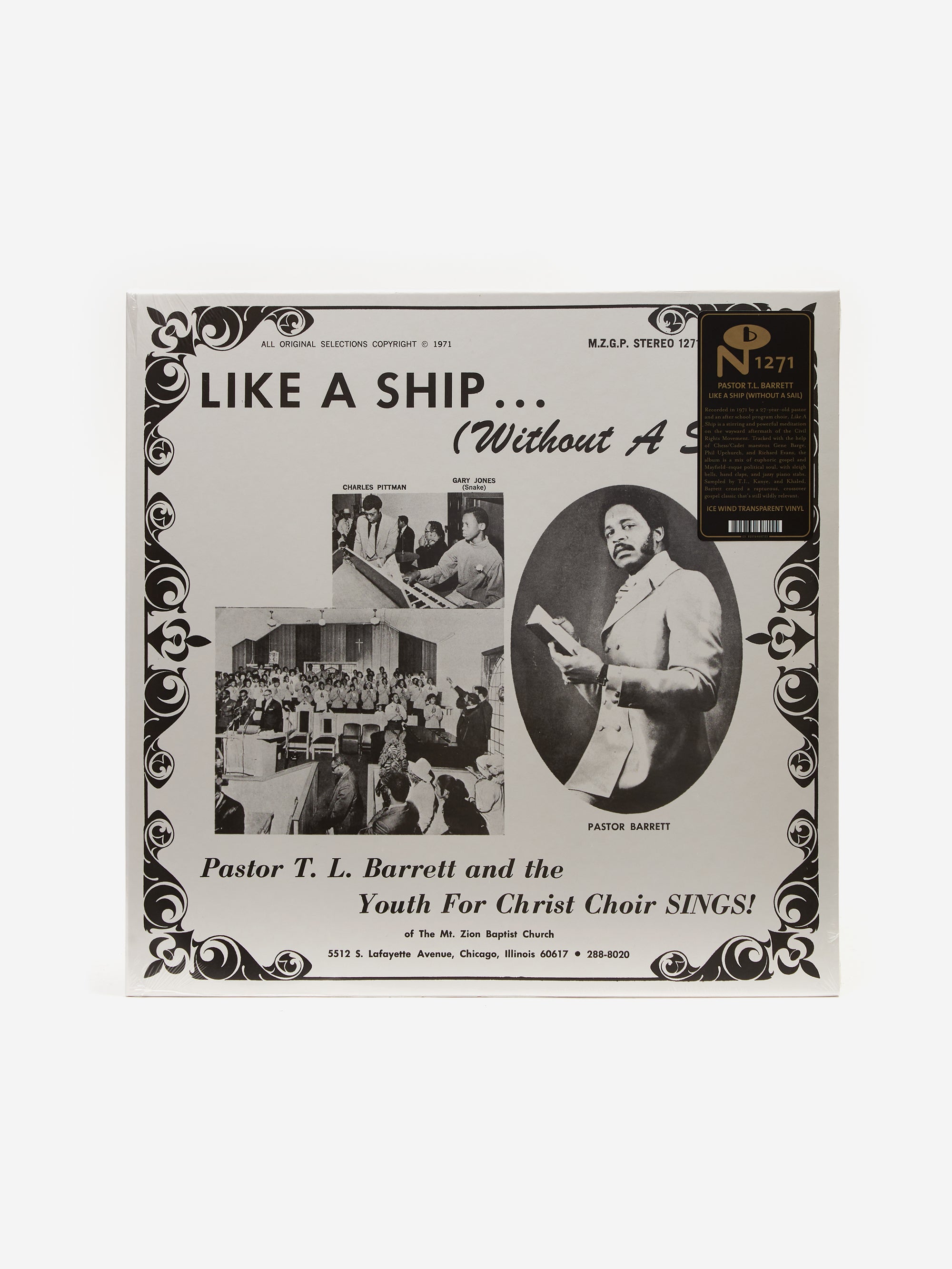 Pastor T.L. Barrett Like a Ship (Without a Sail) Goodhood