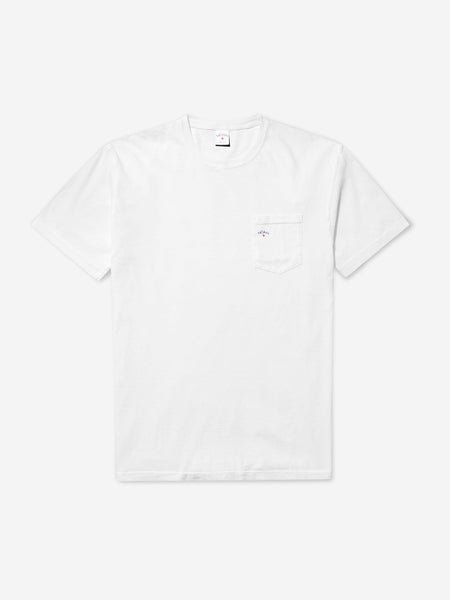 Noah Core Logo Pocket Tee - White – Goodhood