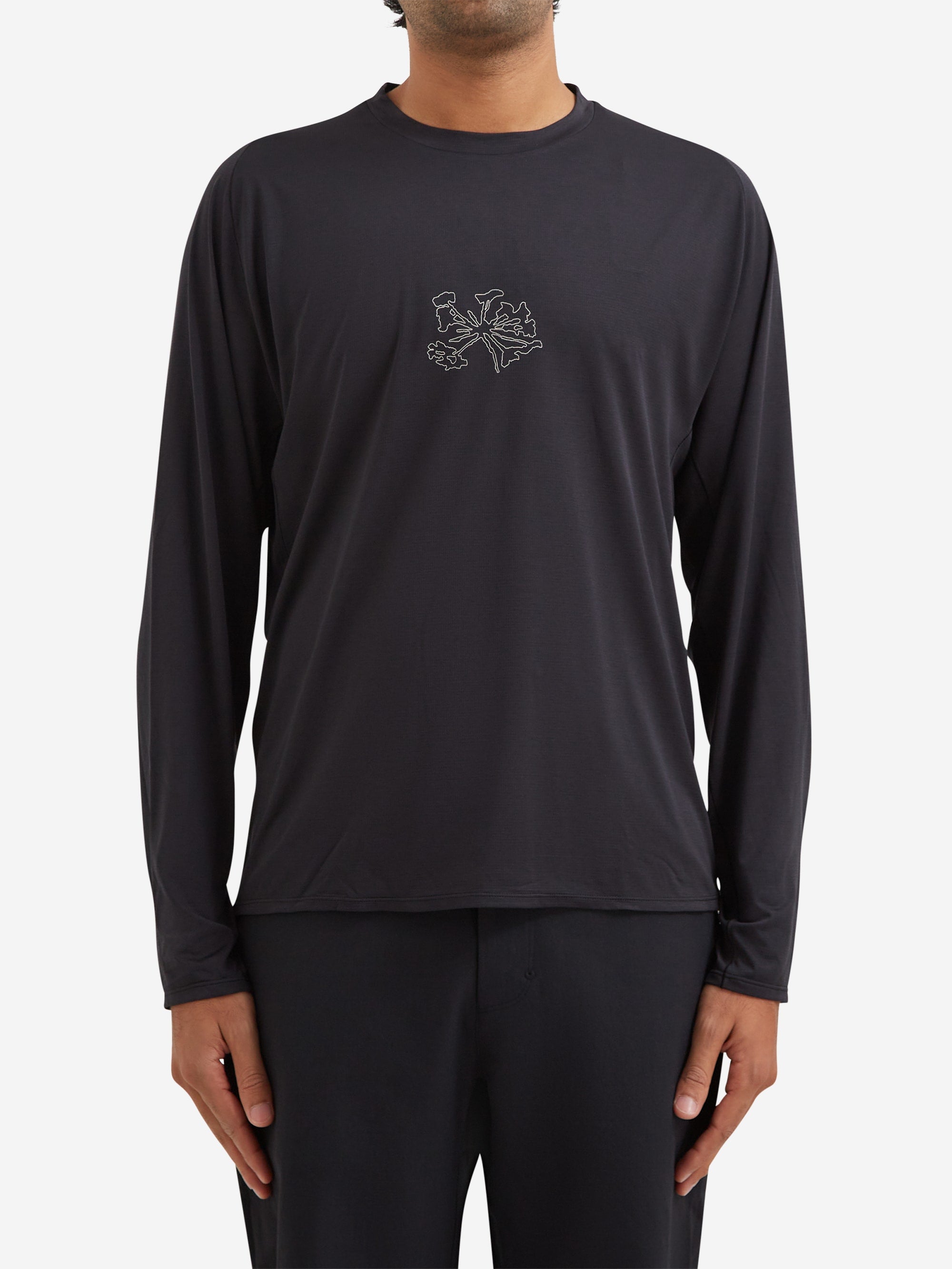 Portal Lateral Peak Symbol Tee - Black Beauty – Goodhood