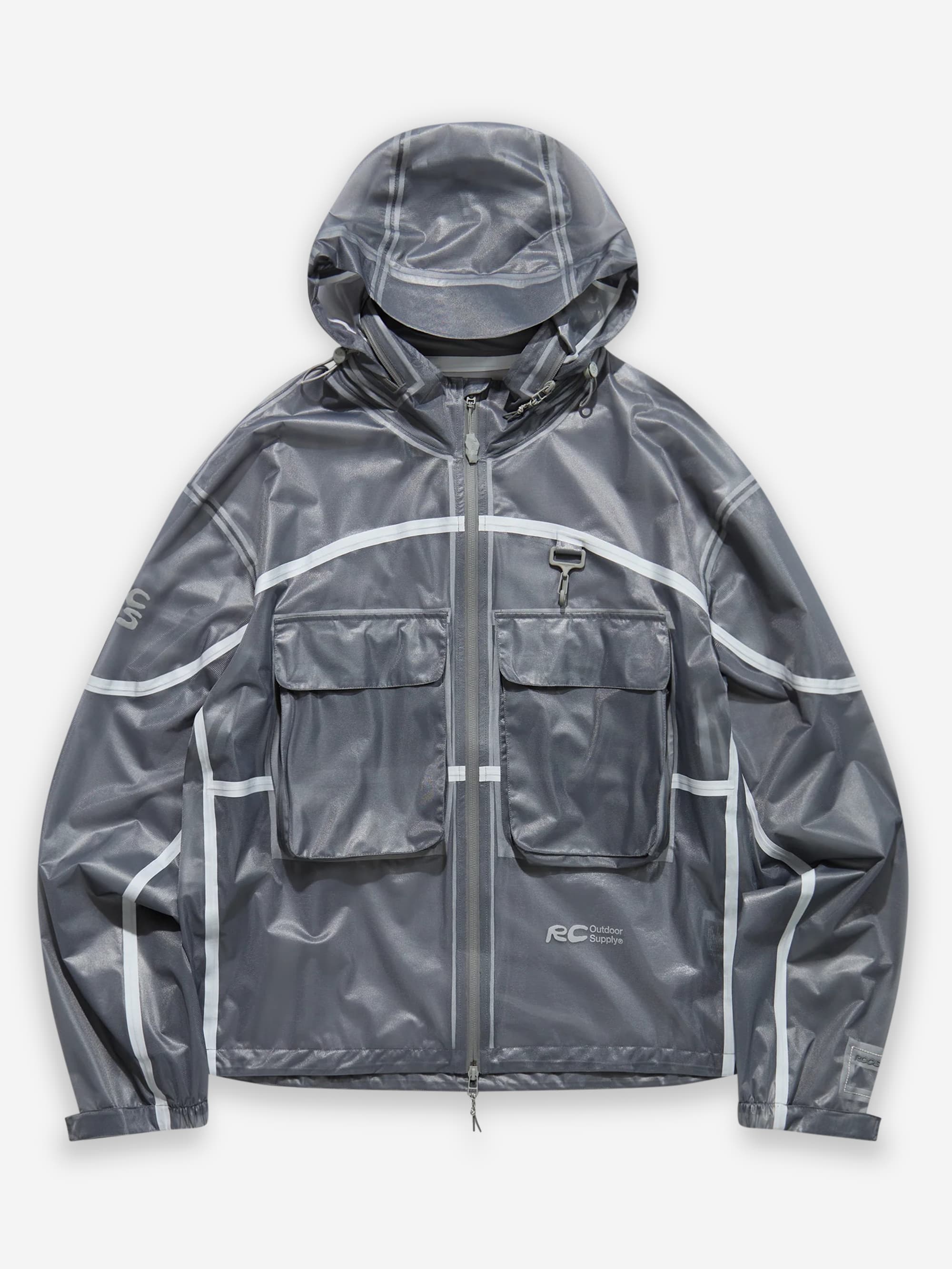 RCOS Owens Shell Jacket - Translucent Blue – Goodhood