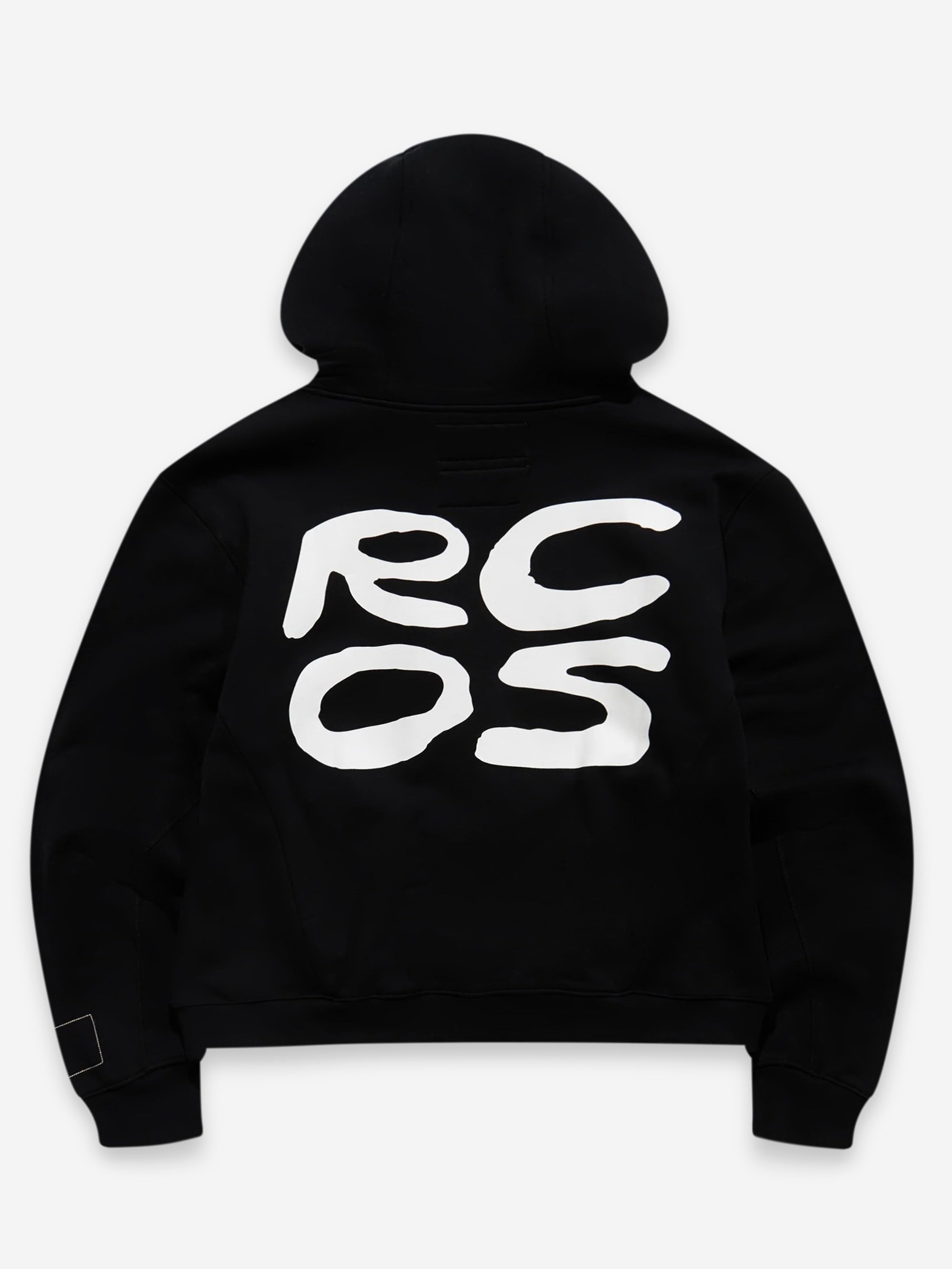 RCOS Stack Logo Hoodie - Black – Goodhood