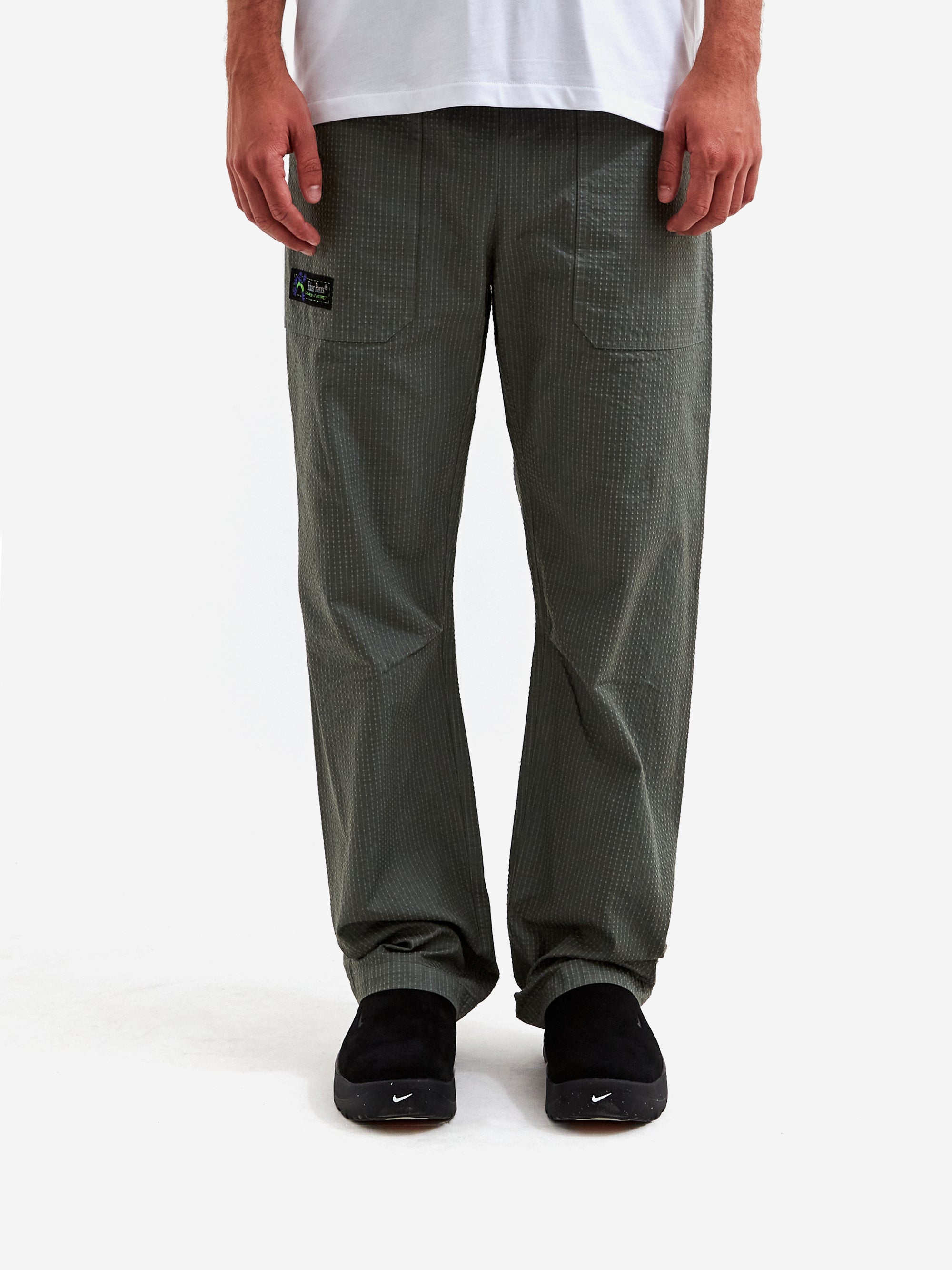 Rayon Vert Fubar Pants Ready To Dye - Fangs White