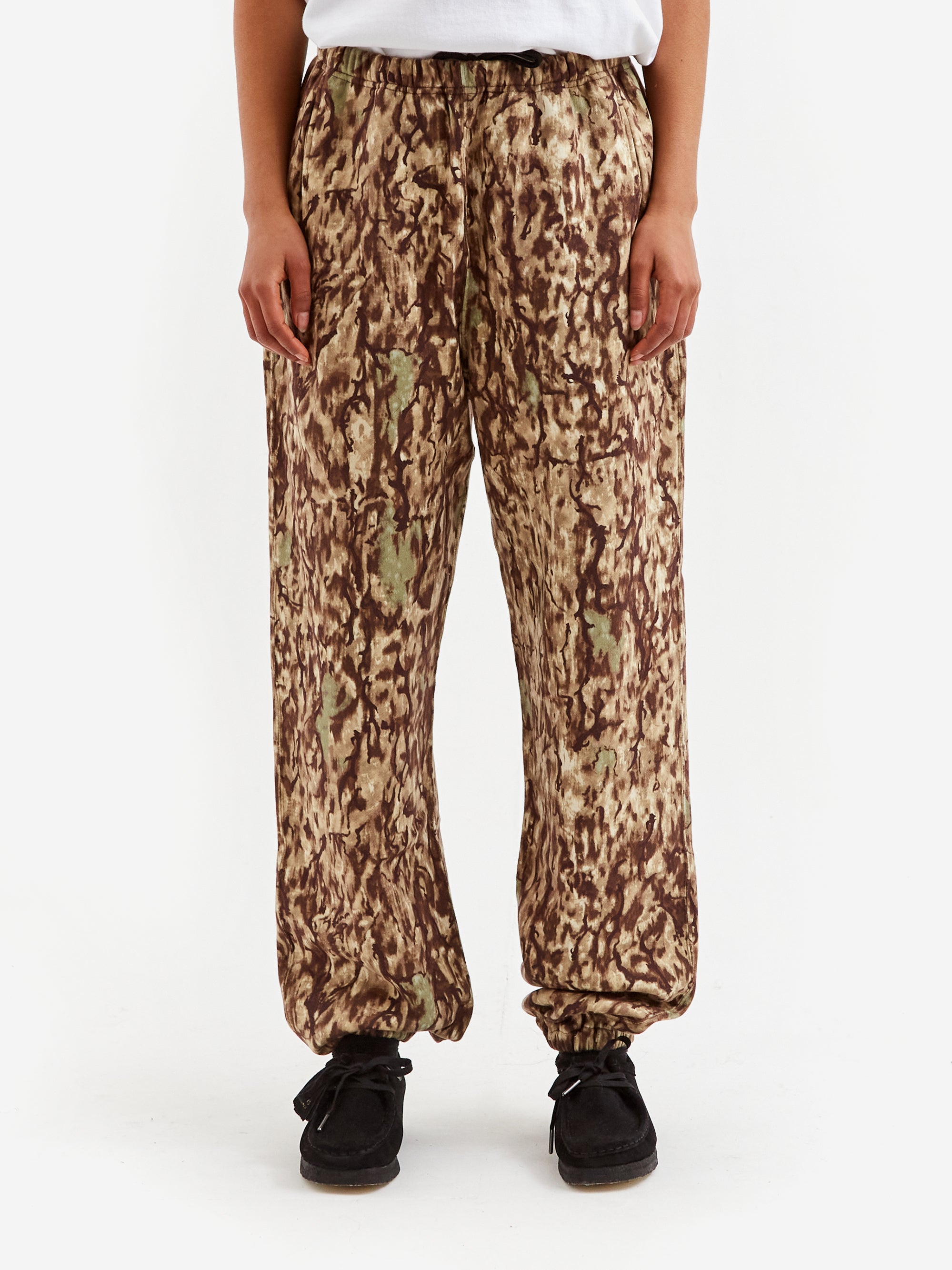 South2 West8 String Sweat Pant - Cotton Jersey / Horn Camo Pt. - Khaki ...