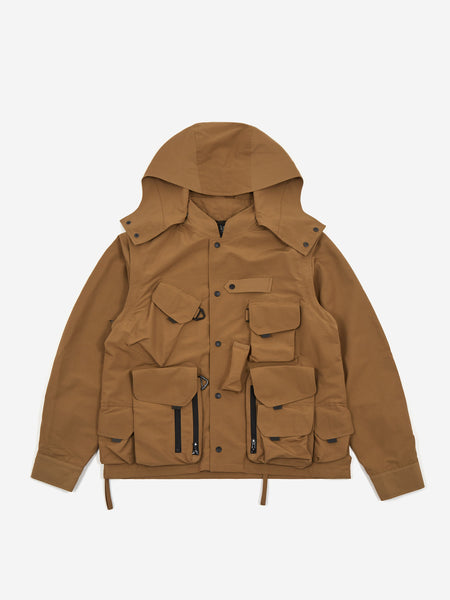 South2 West8 Tenkara Trout Parka - C/N Grosgrain - Khaki – Goodhood