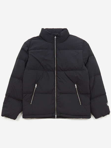Stussy Nylon Down Puffer Black Goodhood