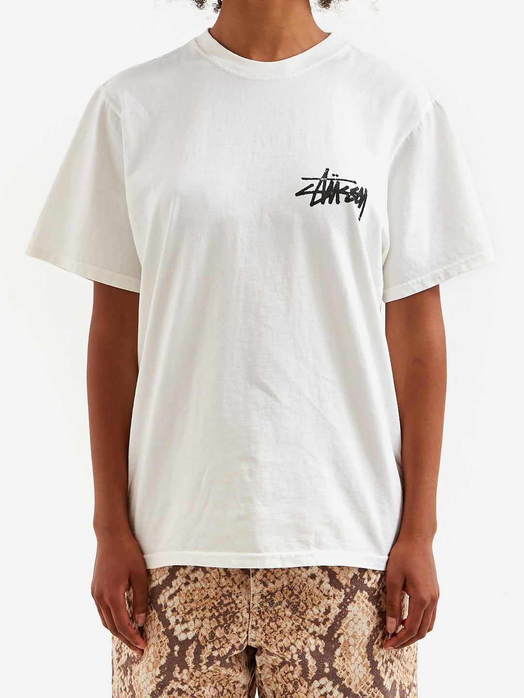 Rusty Phone Tee Stussy Old Phone Pigment Dyed Tee W - Natural – Goodhood