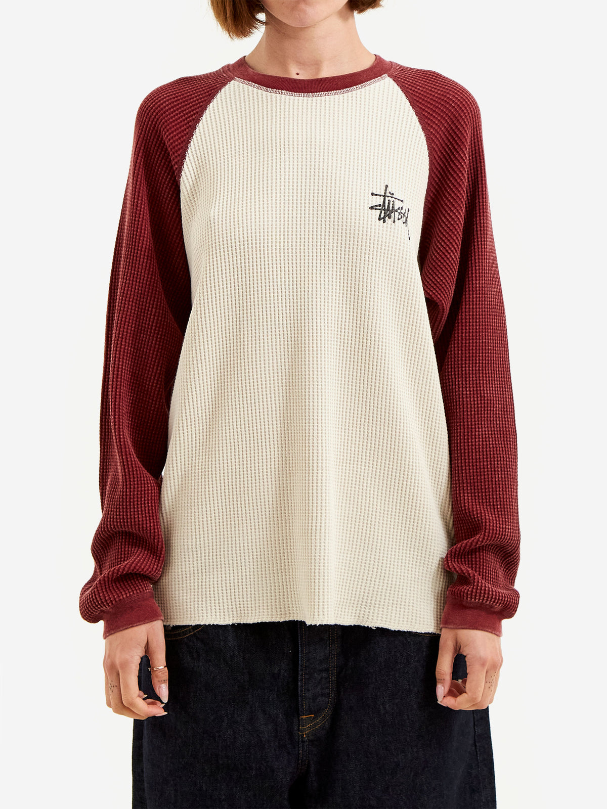 STUSSY-RAGLAN-THERMAL-2-TONE-W 